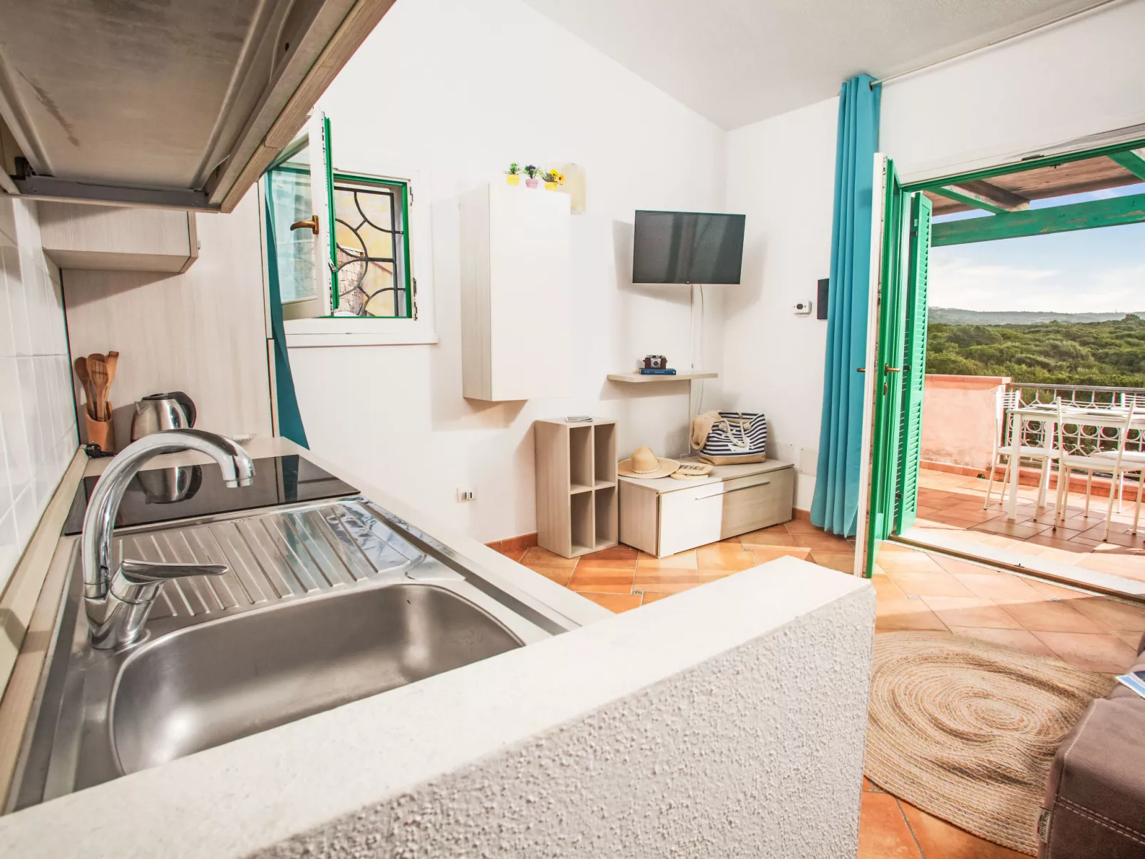 Schöne Wohnung in Residence mit Pool