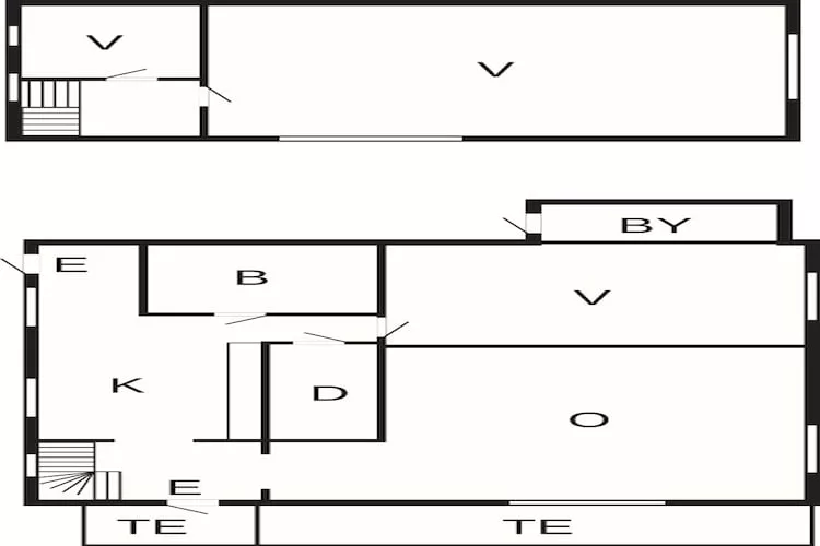 Maison de vacances pour 5 a MYRESJÖ - Plan