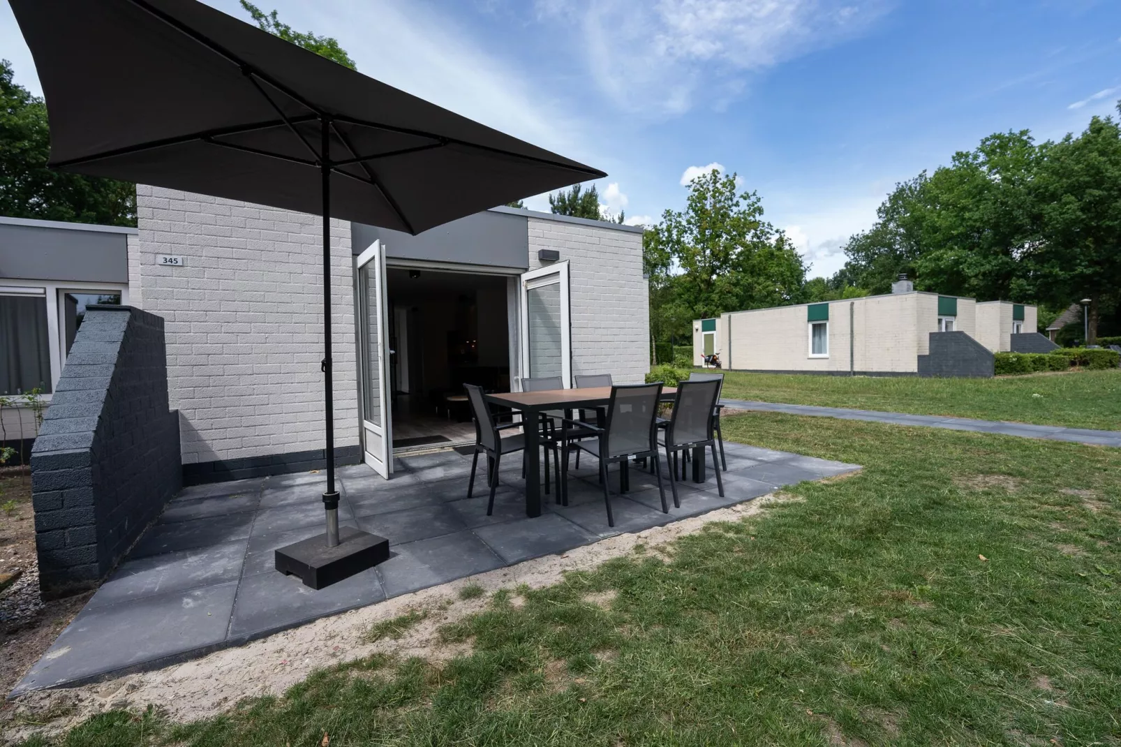 Vakantiepark Hunzedal 19-Terrassenbalkon
