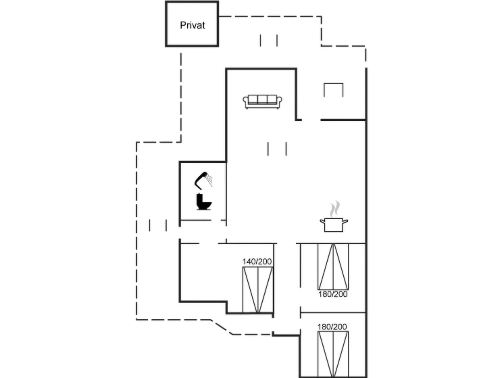 "Fritza" - 400m from the sea