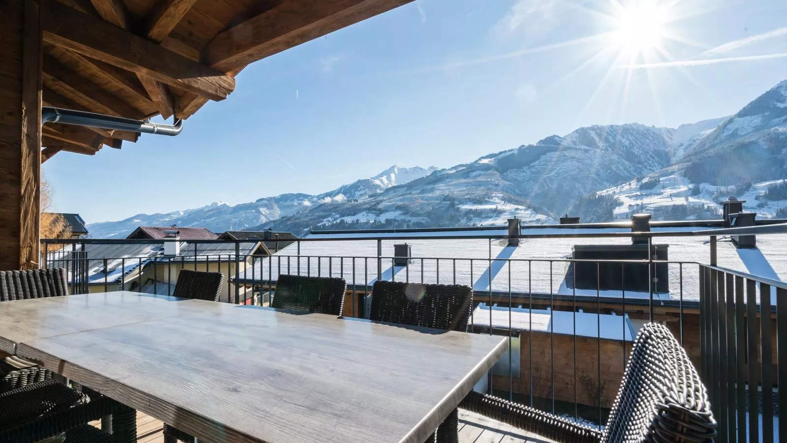 Luxury Tauern Suite Walchen-Kaprun 7-Terrace balcony