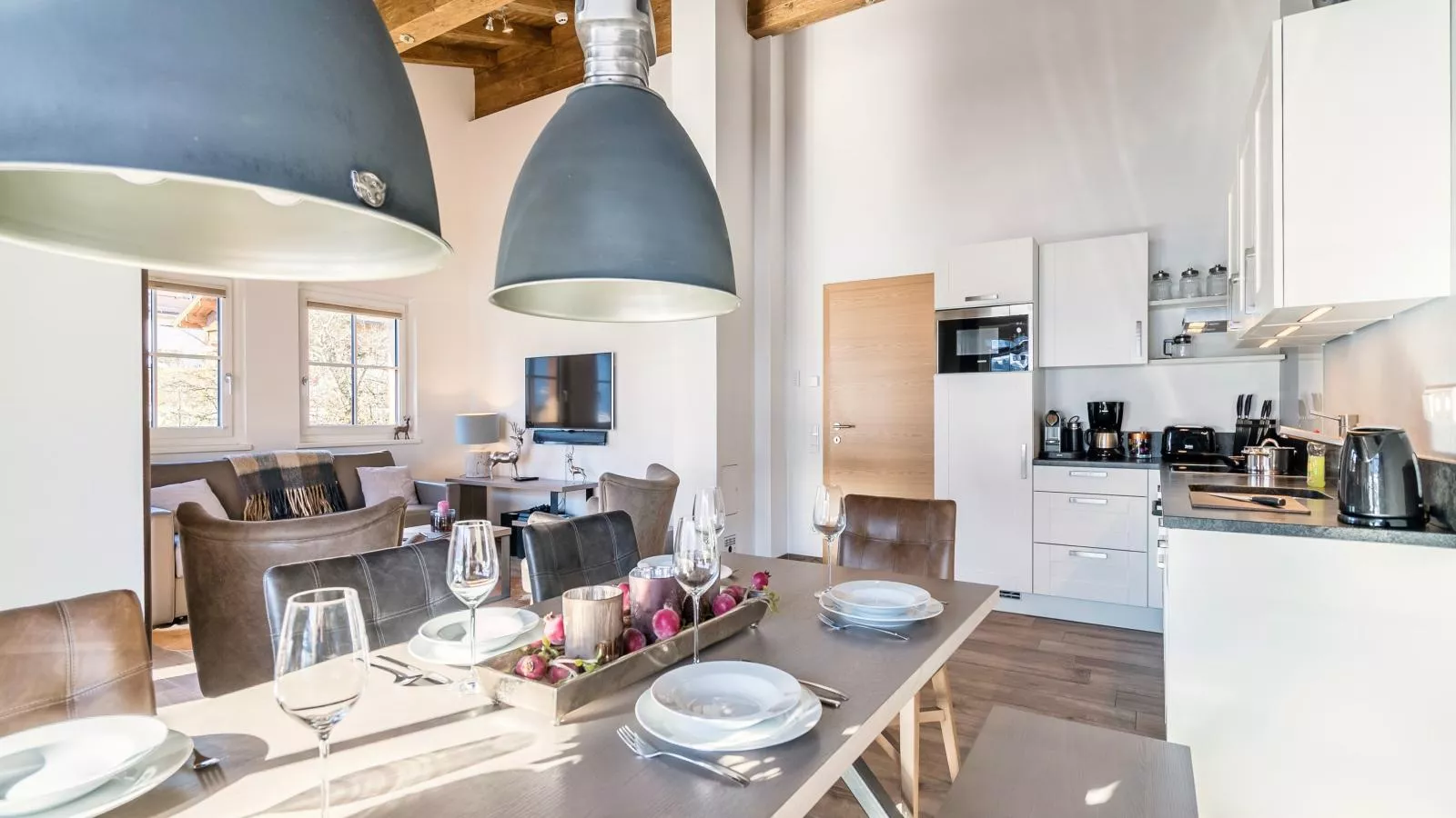 Luxury Tauern Suite Walchen-Kaprun 7-Dining room