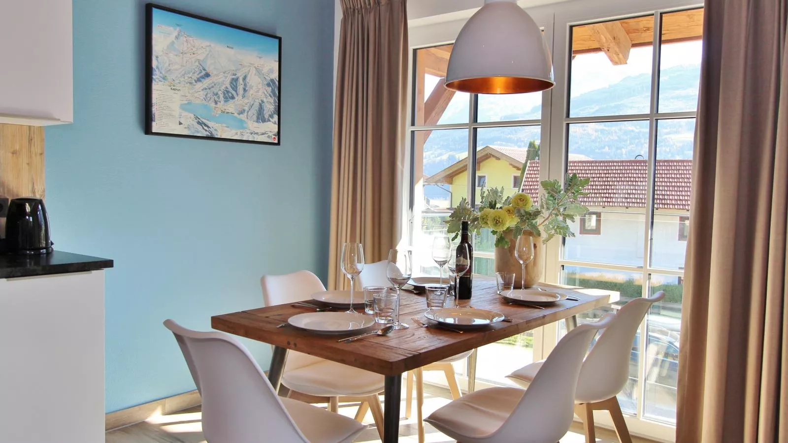 Luxury Tauern Suite Walchen-Kaprun 3-Dining room