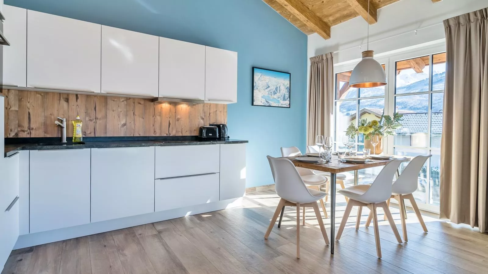 Luxury Tauern Suite Walchen-Kaprun 3-Kitchen