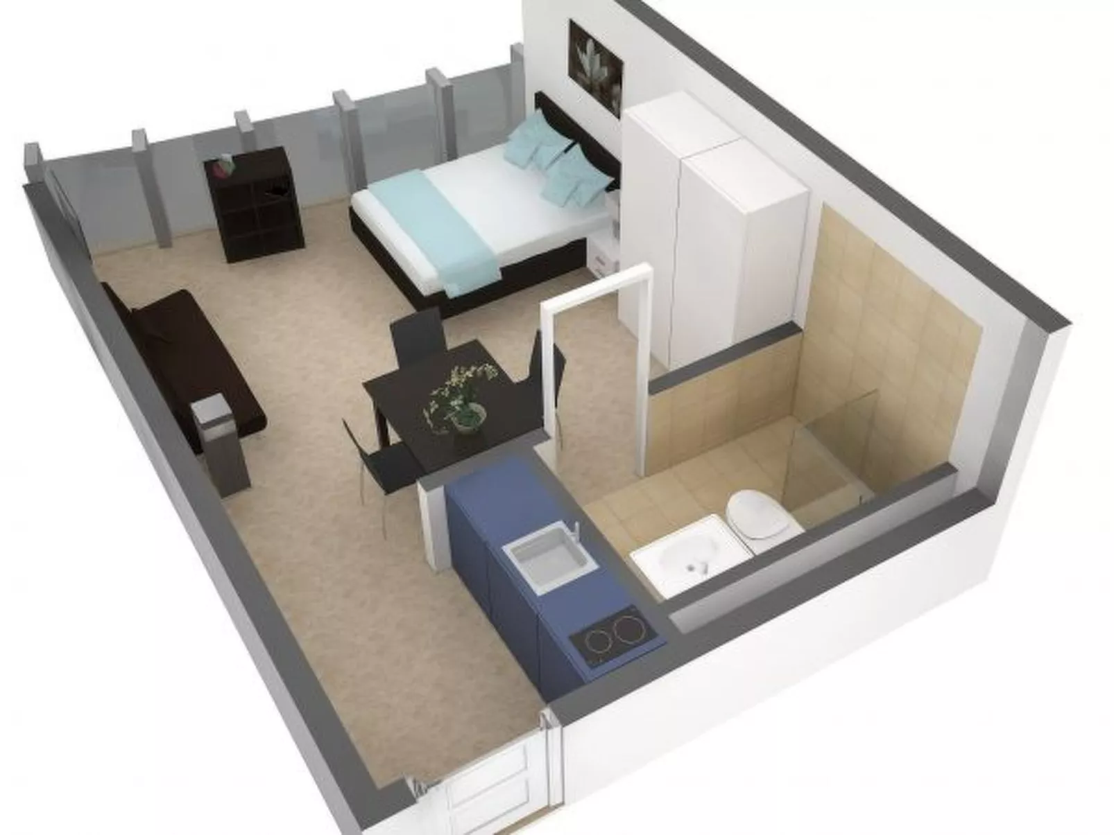 LU Bourbaki II - Allmend HITrental Apartment