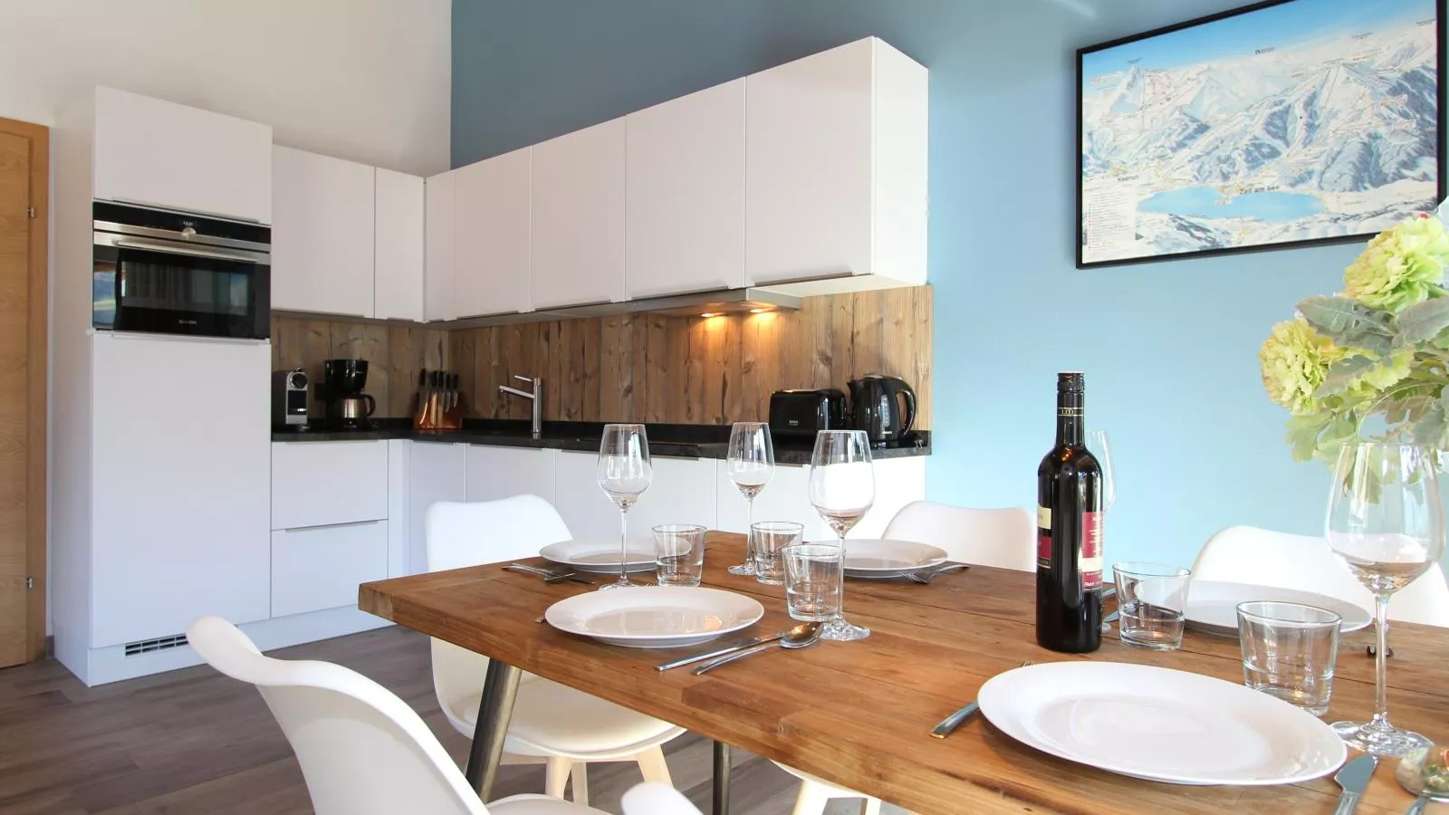 Luxury Tauern Suite Walchen-Kaprun 3-Dining room