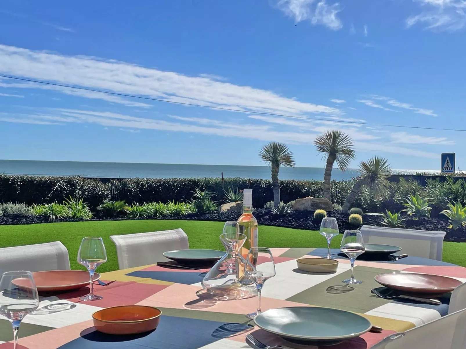 Wohnung T4 - 6 Personen - Meerblick - Klimaanlage - Wifi - Direkt am Strand - S