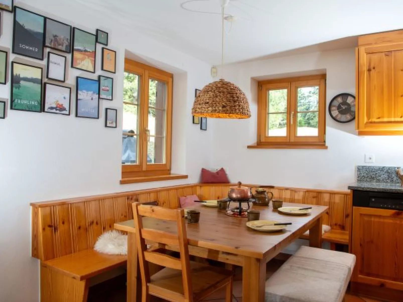 Ski in & Ski out Alphütte-Maiensäss Acla Pala Lenzerheide - Dedans