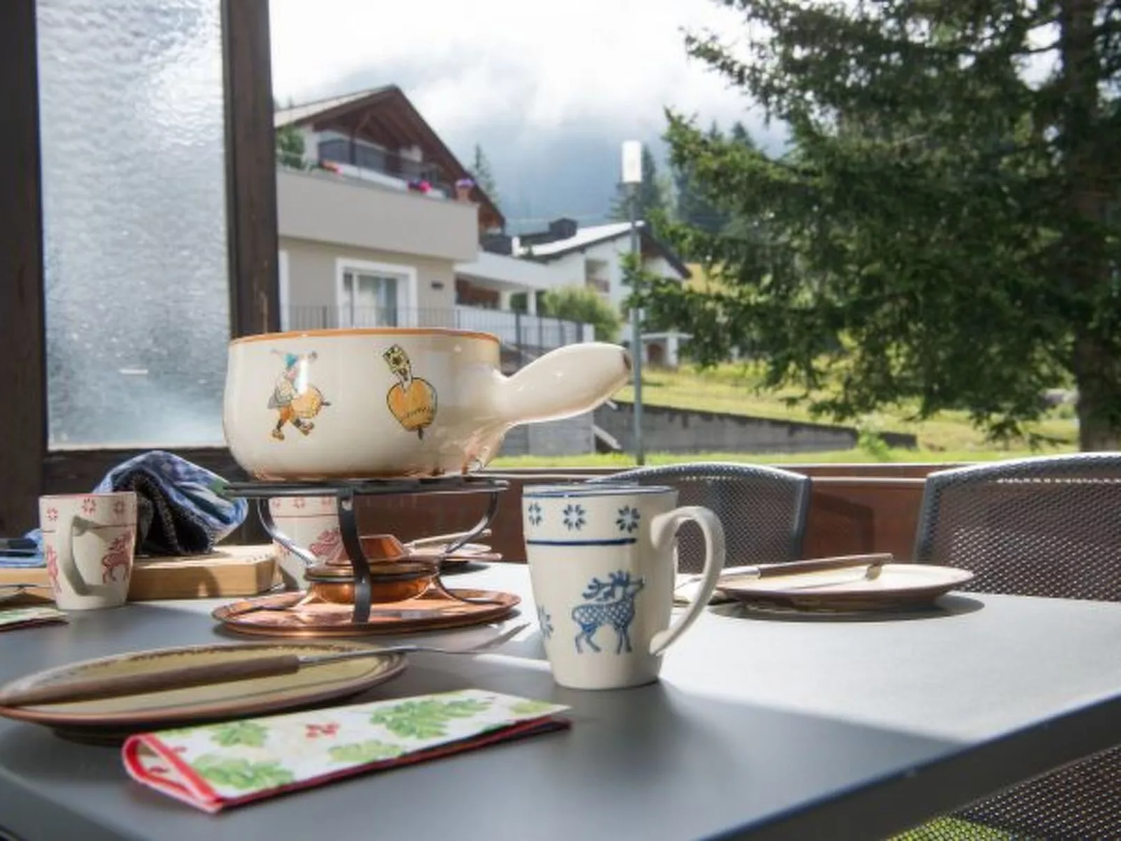 Familienunterkunft Pianura Crapera Lenzerheide - Dehors