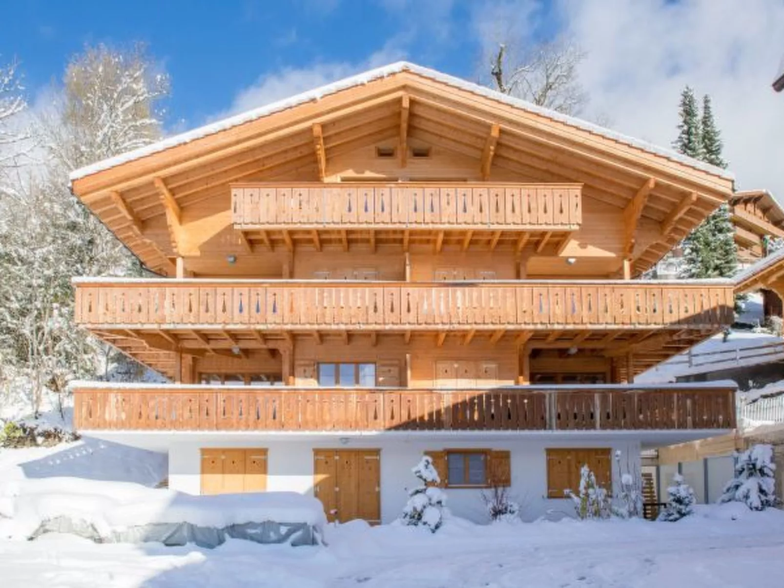 Panoramapark Soleil Doldenhorn Penthouse - Draußen