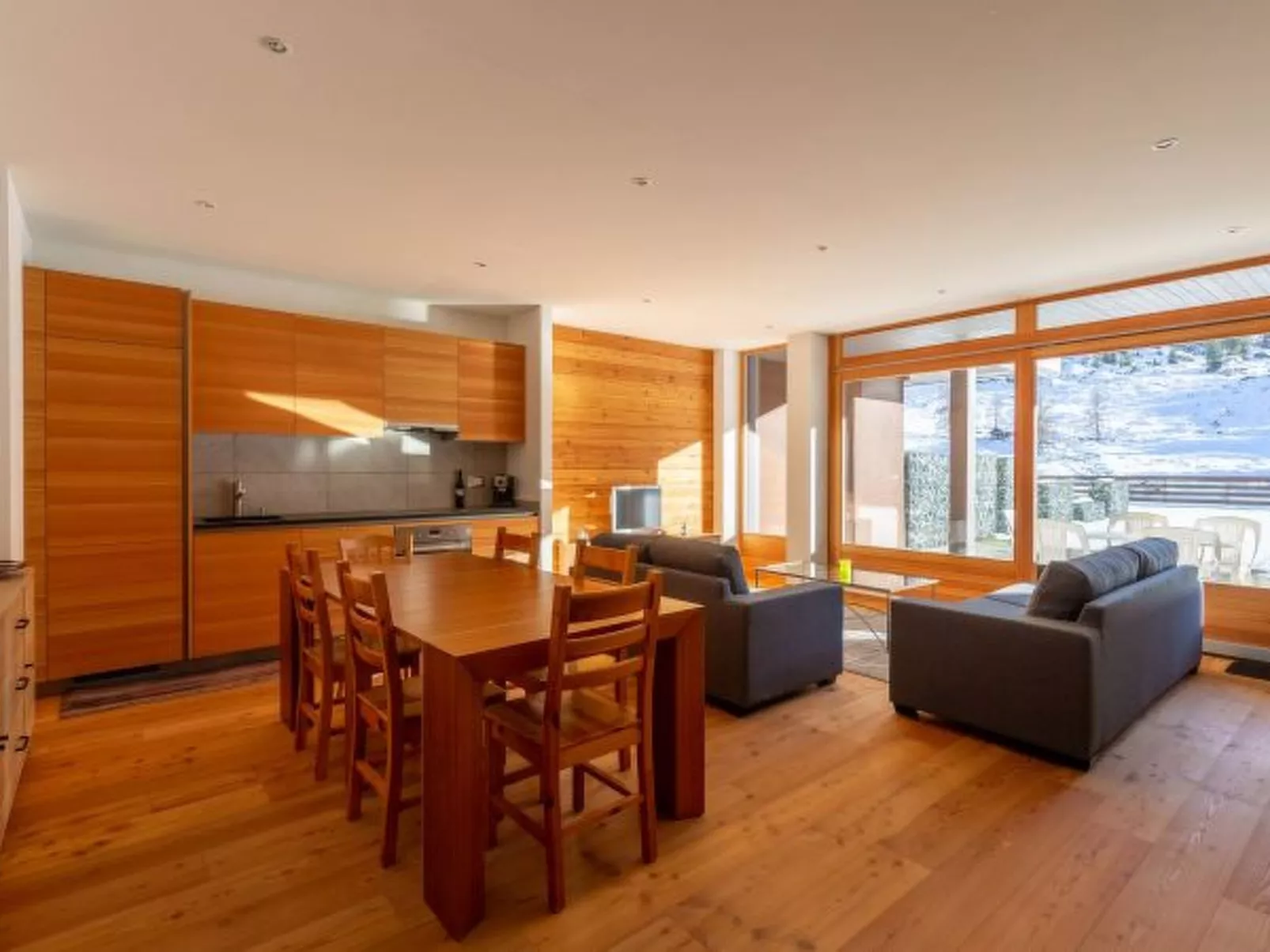 Au pied des pistes à Siviez Rosablanche D 204B - Inside