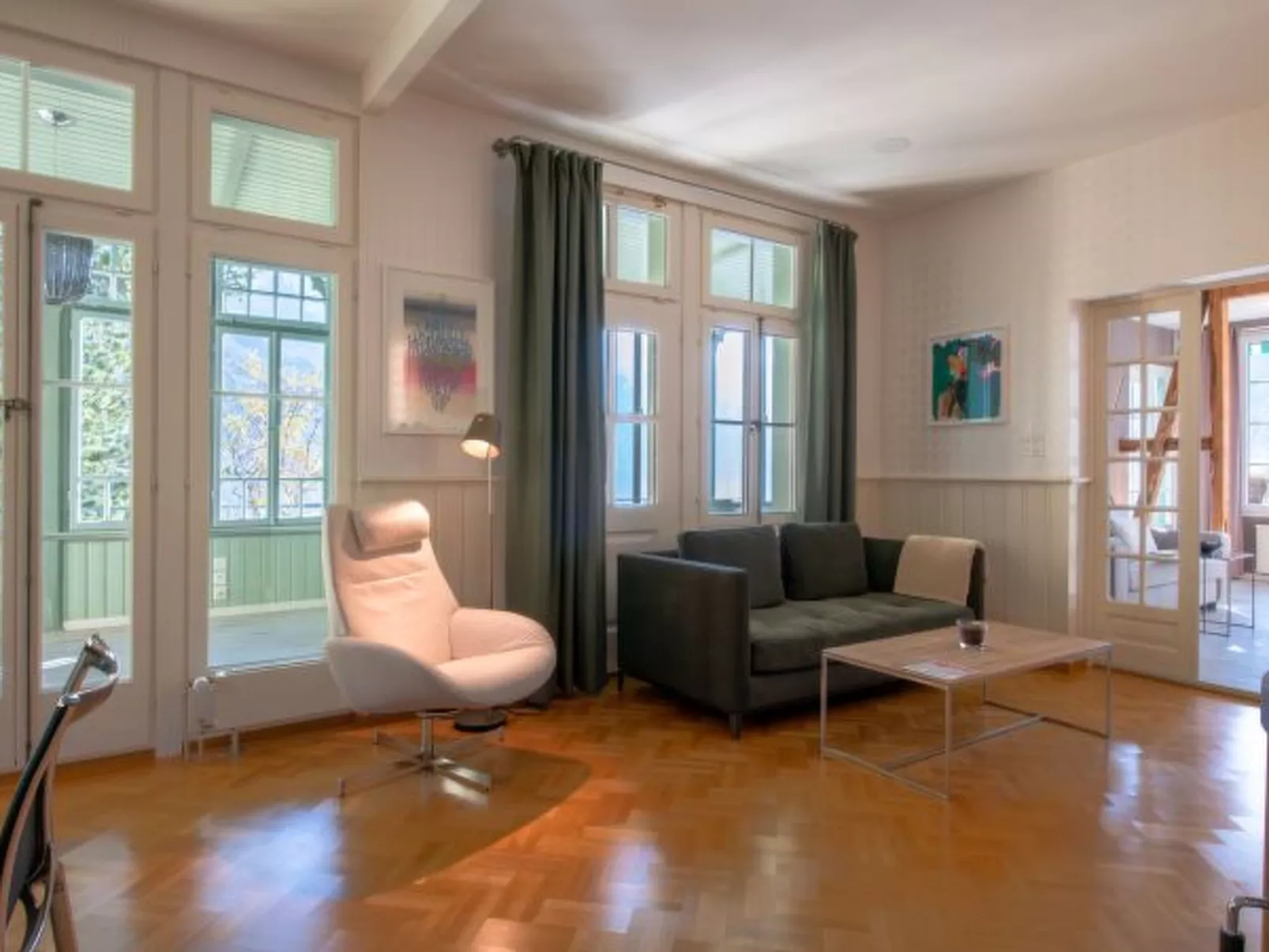 Chalet Hunnenfluh Garden Apartment - Dedans