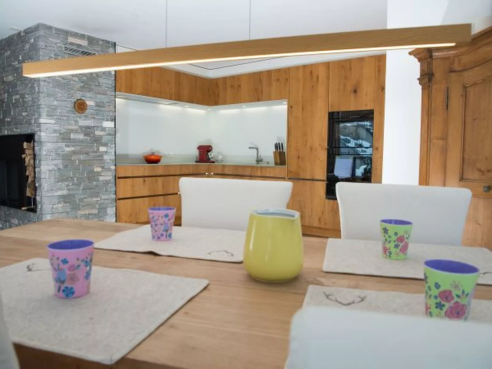 Valmala für 5 Personen und einem Familienhund mit eingezäuntem Garten - Dedans