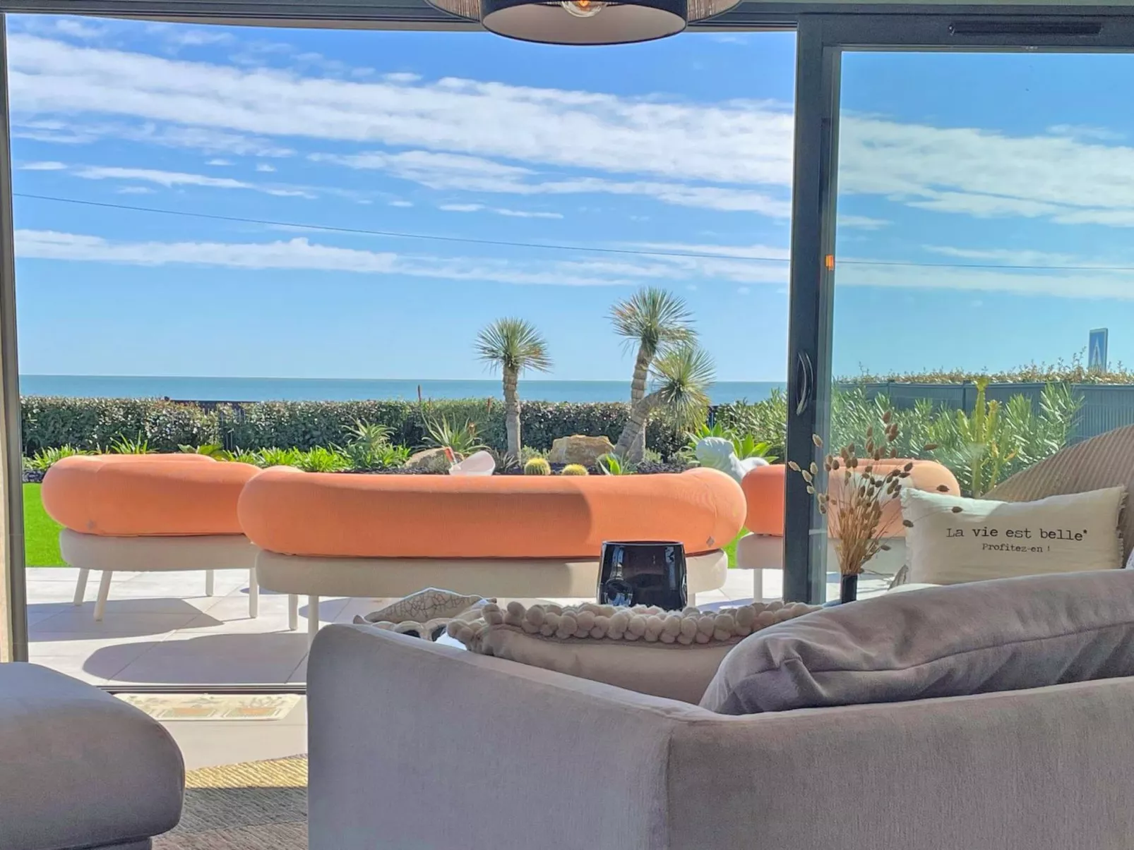 Wohnung T4 - 6 Personen - Meerblick - Klimaanlage - Wifi - Direkt am Strand - S - Dedans