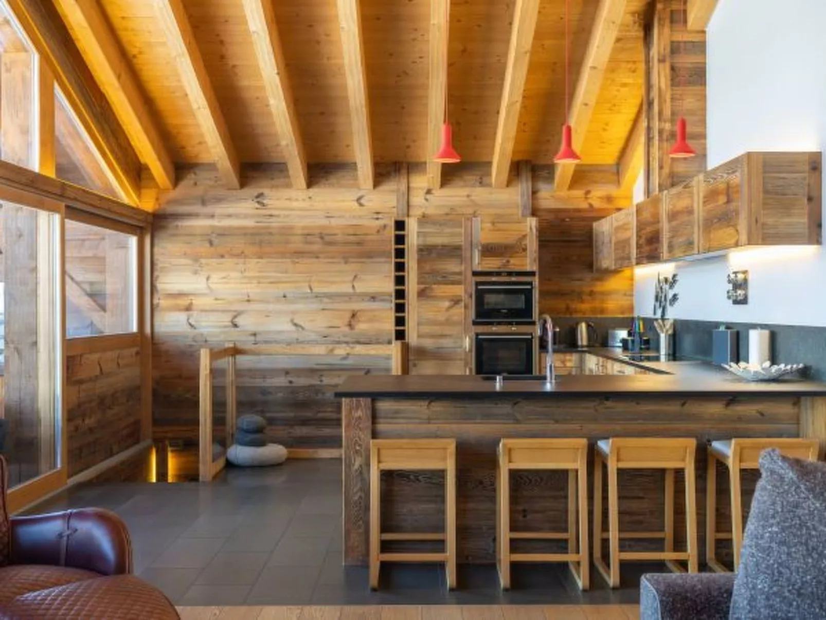 Grimpeur luxury duplex, Spa Access Front Telecabin - Dedans