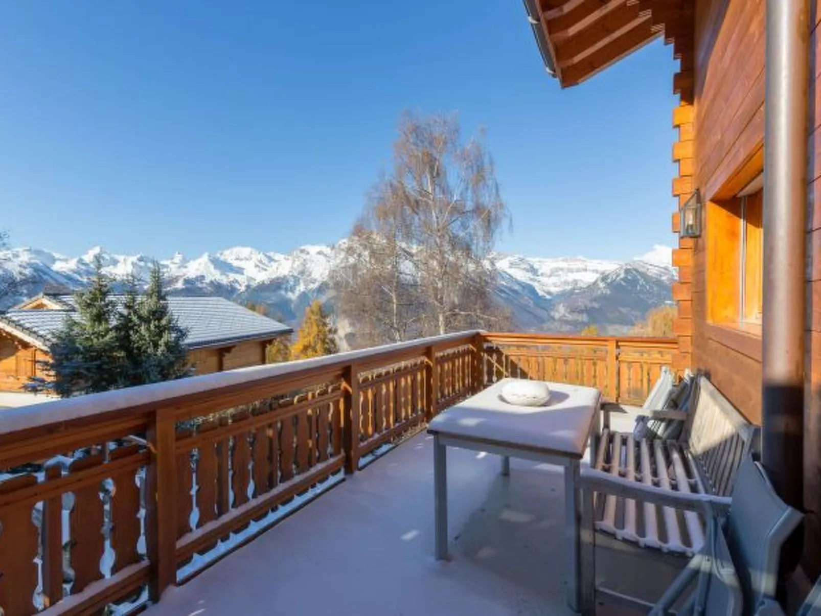 Chalet Le Papillon, sauna, 4 Vallées - Draußen