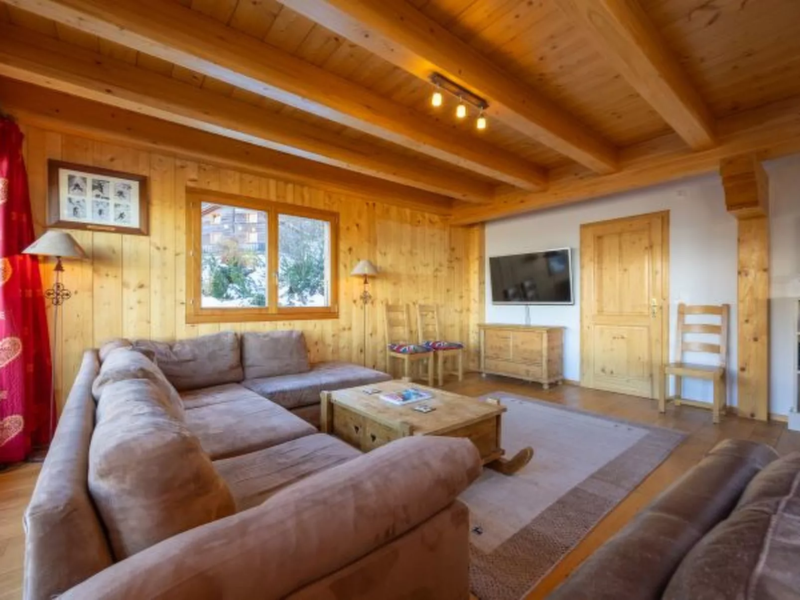 Chalet Vansamis, views & sauna - Drinnen