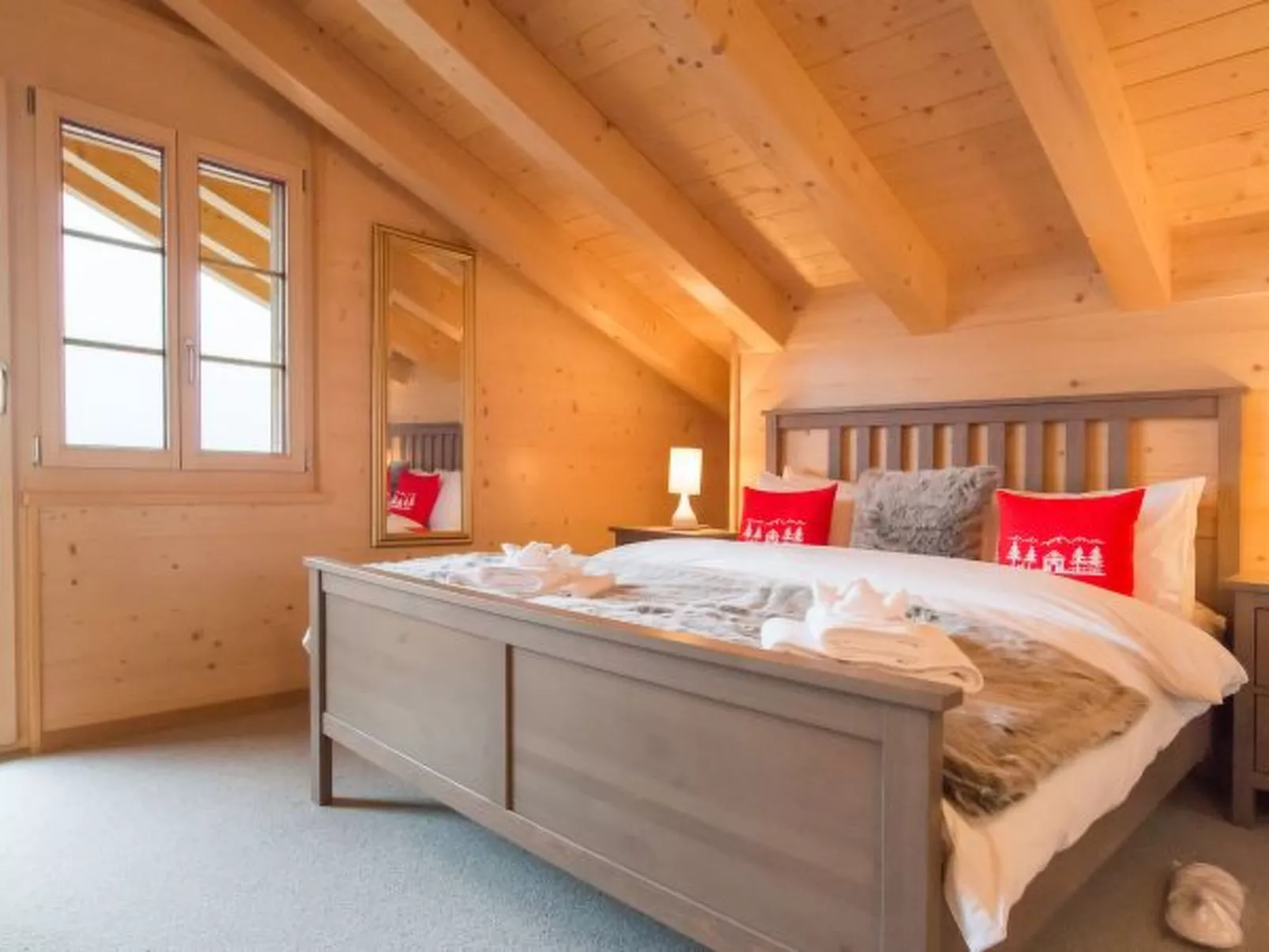 Chalet Aberot Penthouse Staubbach - Drinnen