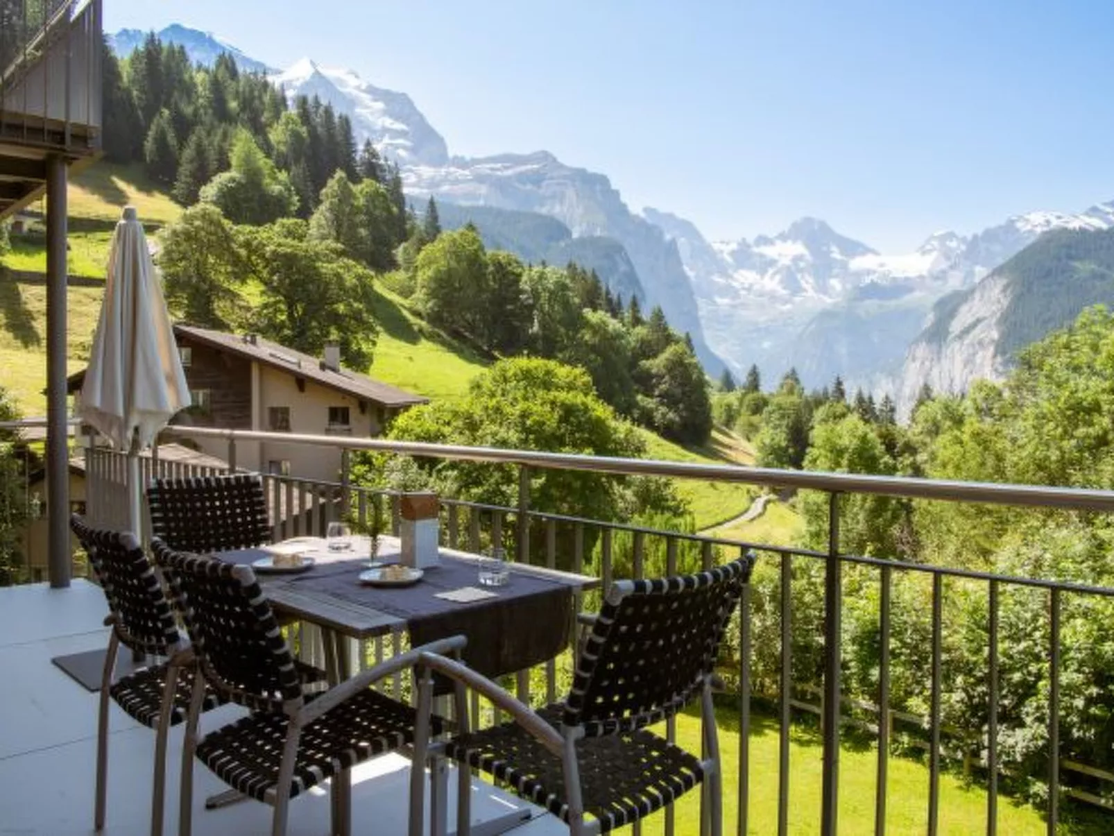 Chalet Mittaghorn Apt. 5 - Draußen