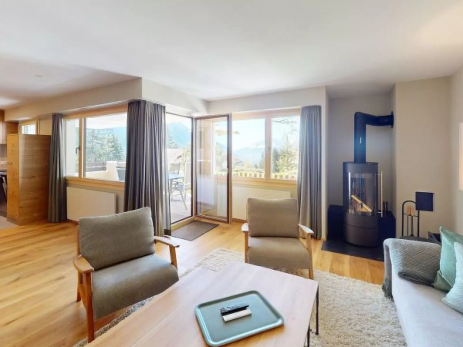 Setaria für 5 Personen Haus Barlangia-Lenzerheide - Dedans