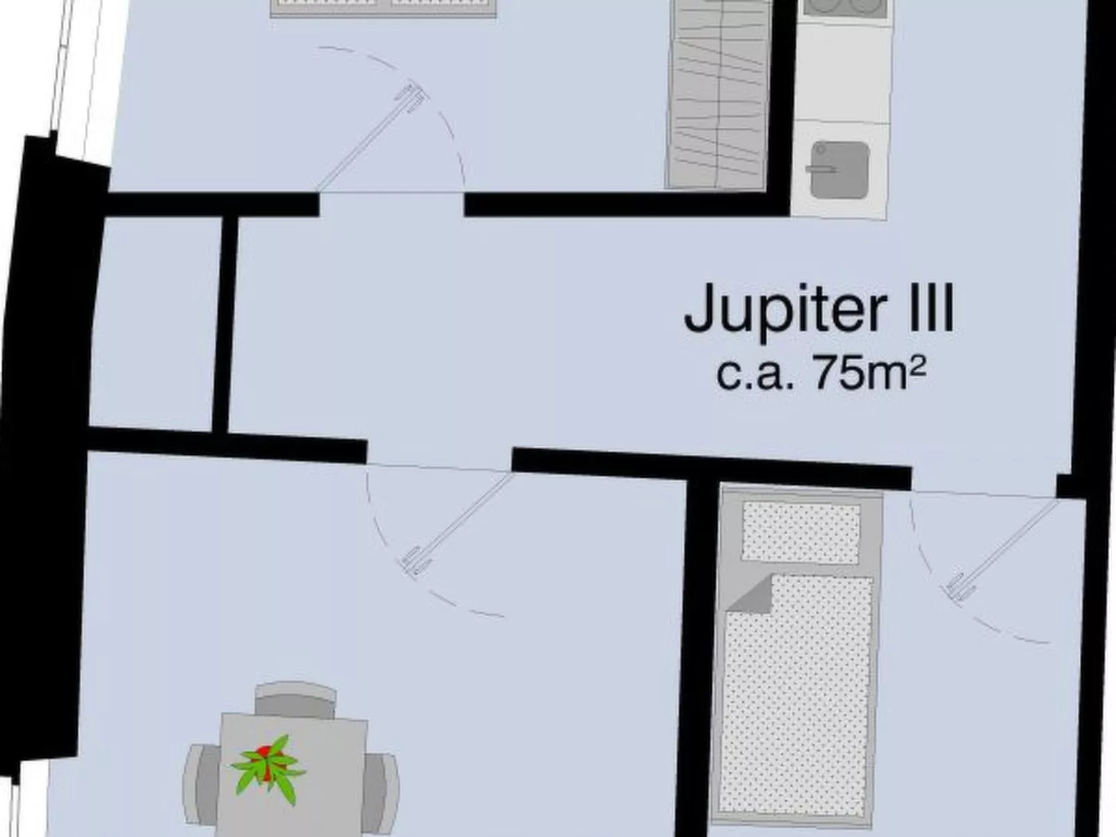 LU Jupiter lll - Chapel Bridge HITrental Apartment - Inside