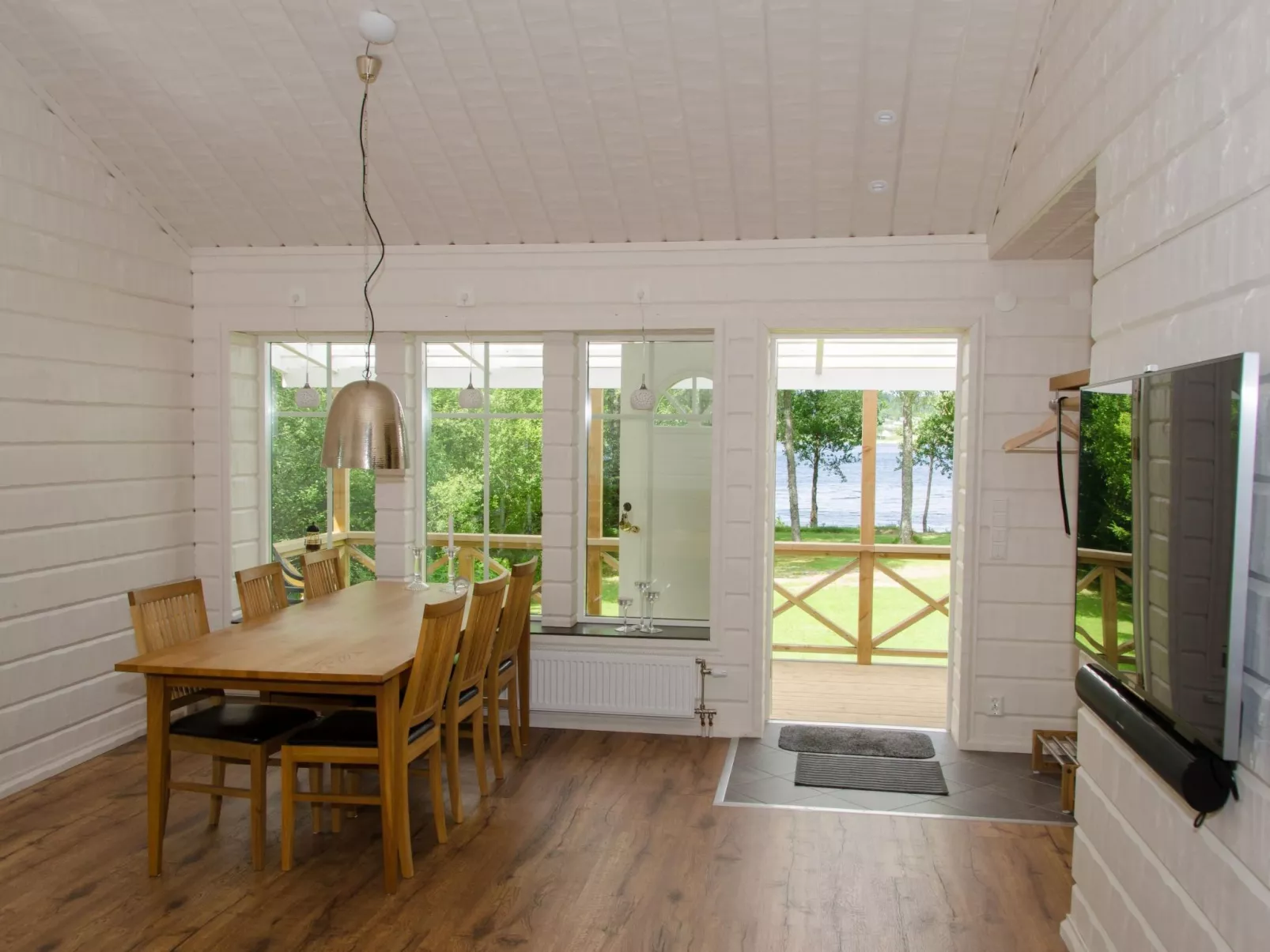 Idyllisches Schwedenhaus mit eigener Sauna - Drinnen