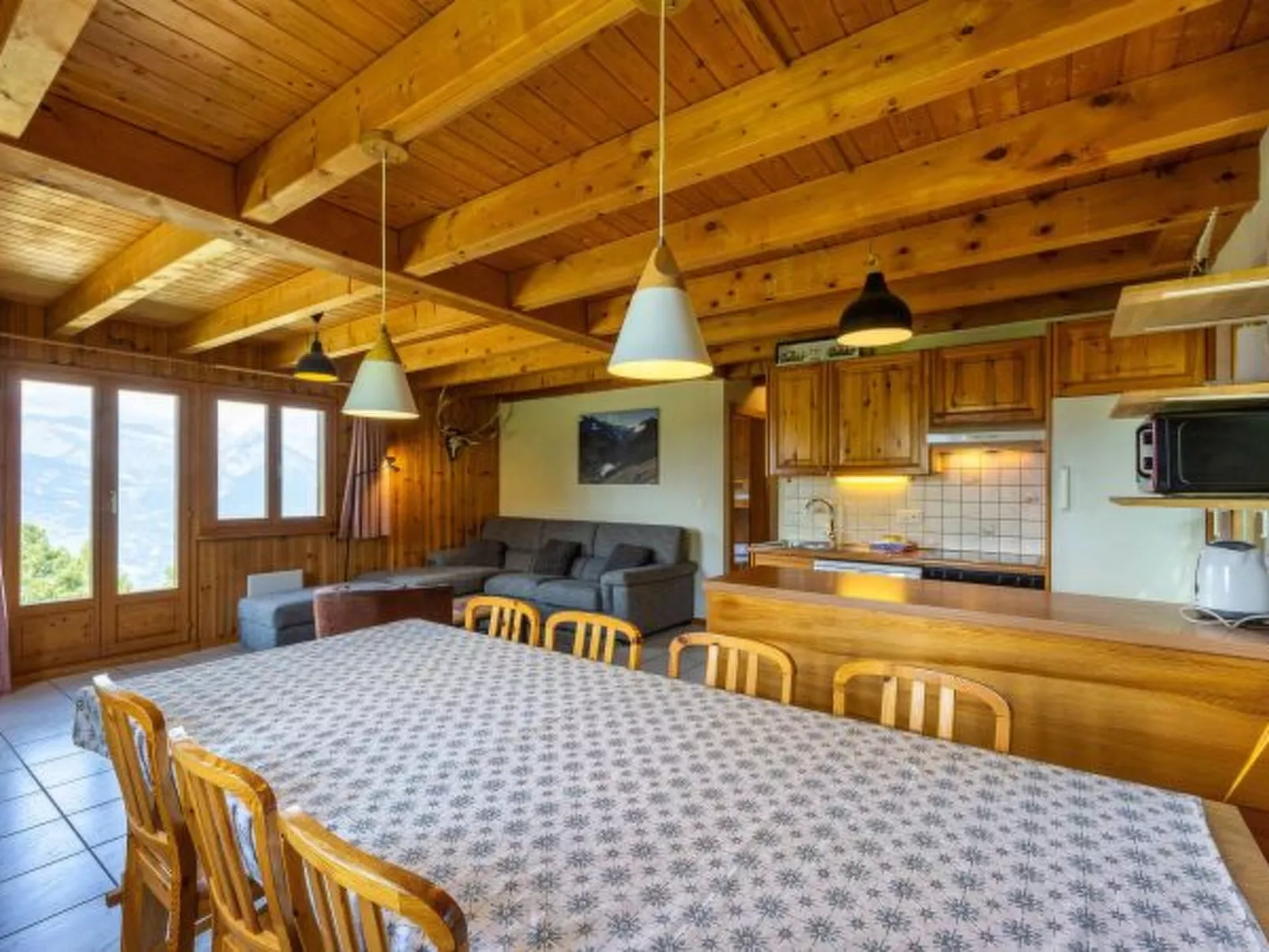 Chalet Les 2 Sabots - ski/in-out - Dedans