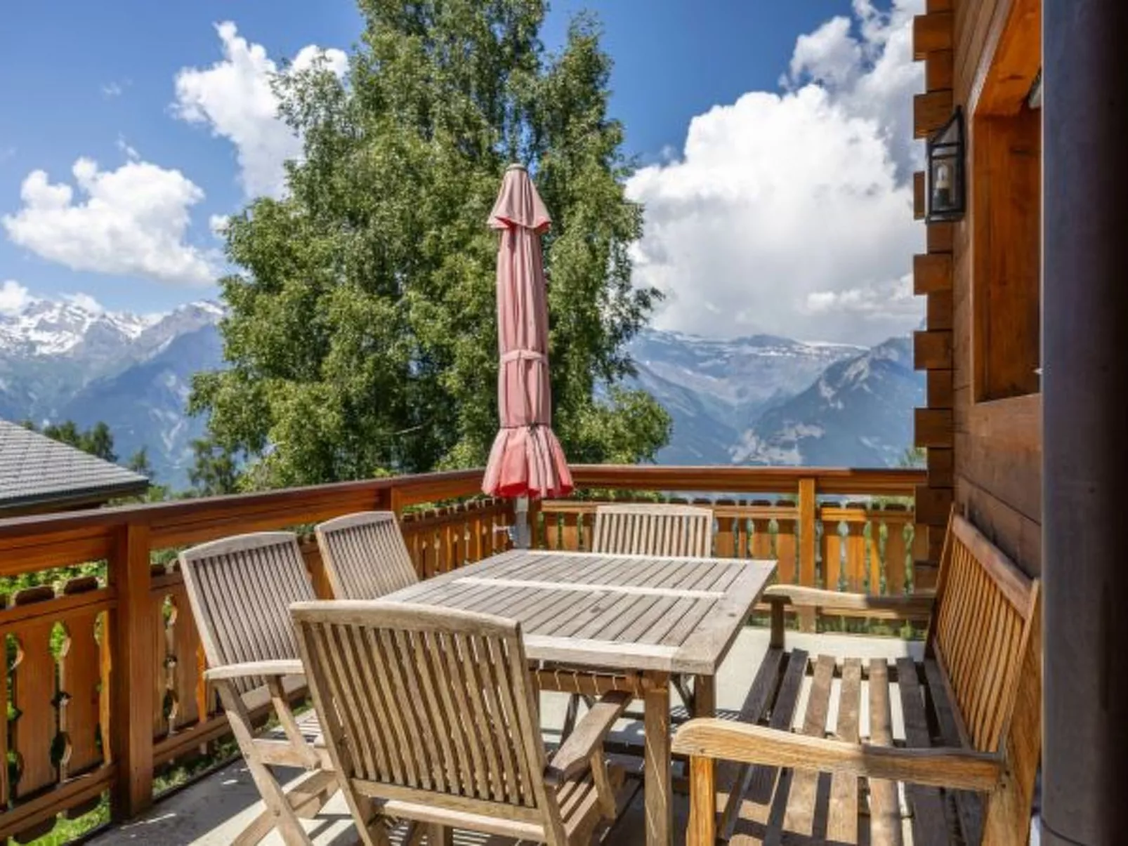Chalet Le Papillon, sauna, 4 Vallées - Draußen