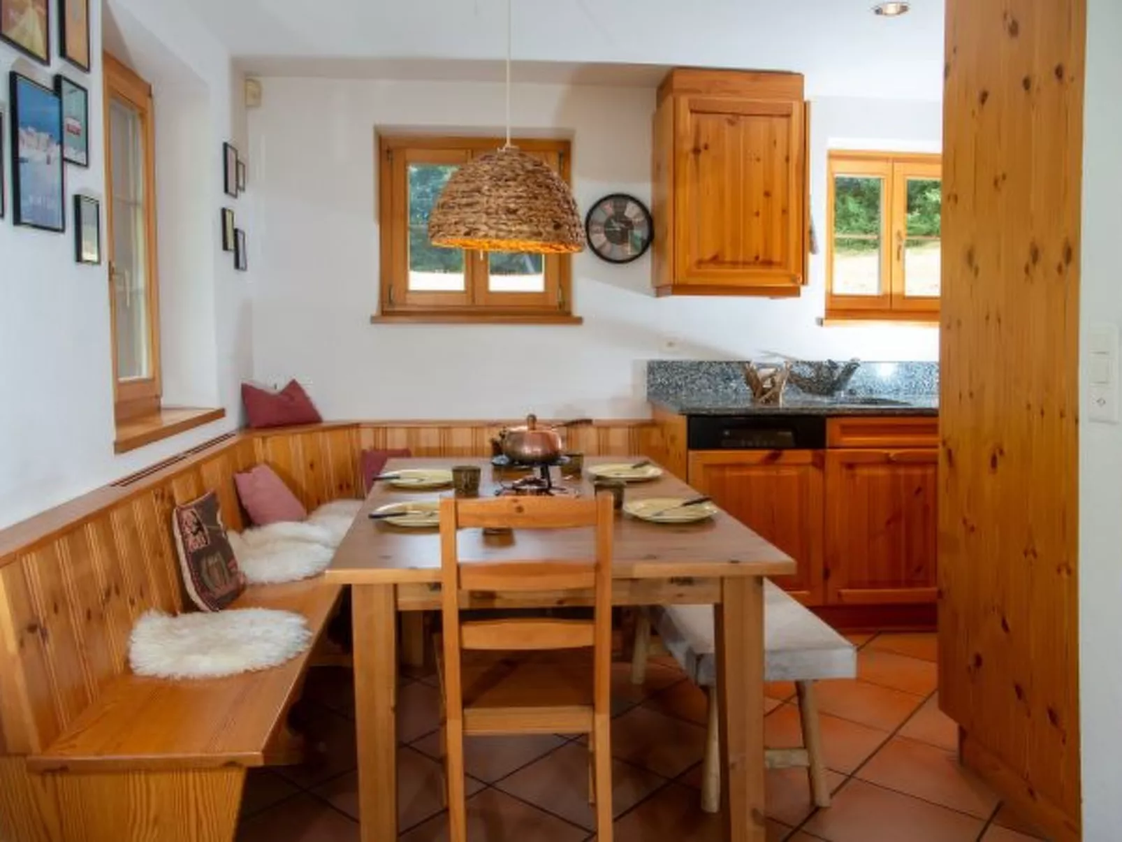 Ski in & Ski out Alphütte-Maiensäss Acla Pala Lenzerheide - Dedans