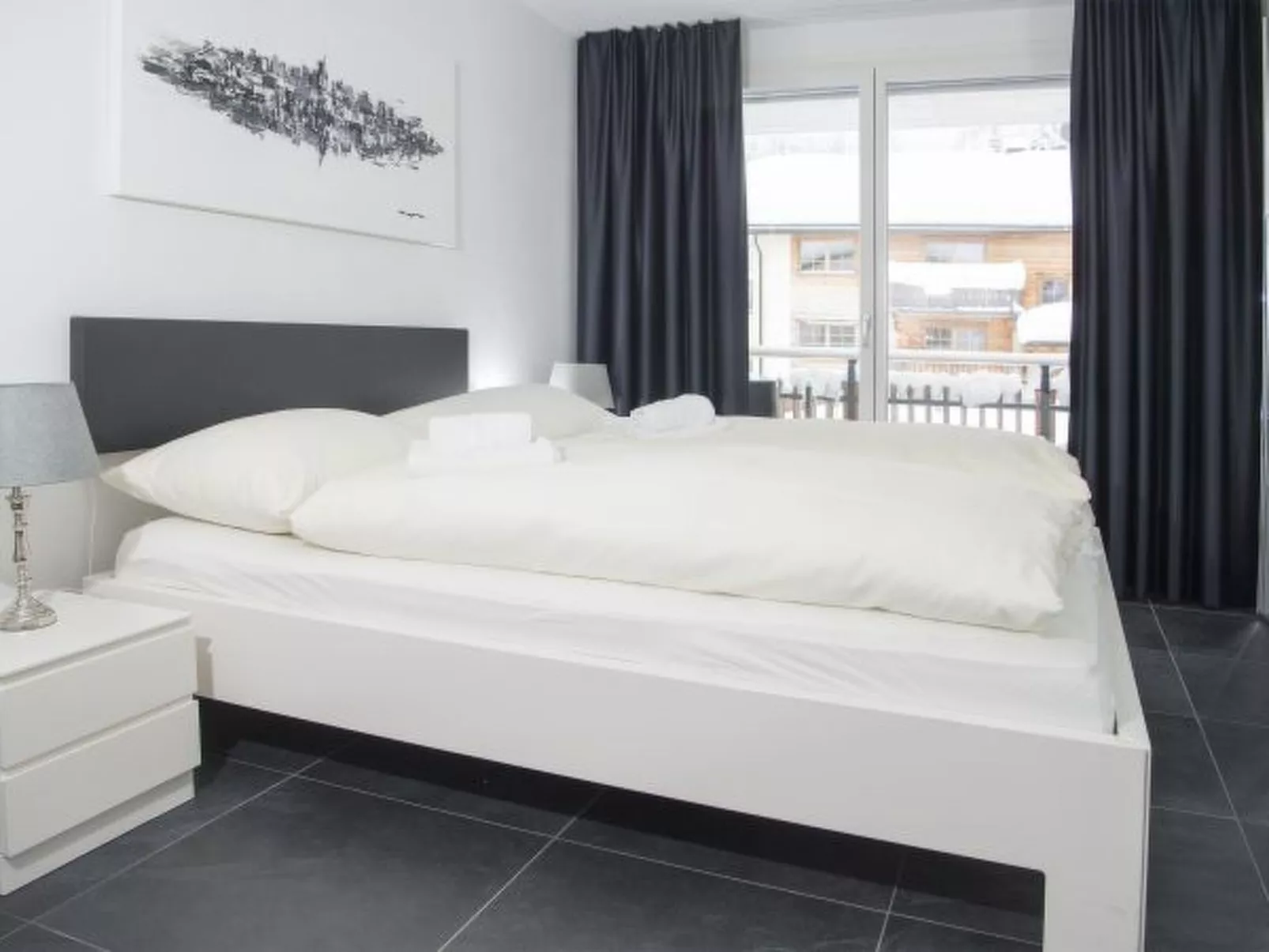 Ski in-Ski out Ferienwohnung Heimberg in Parpan- Lenzerheide - Drinnen