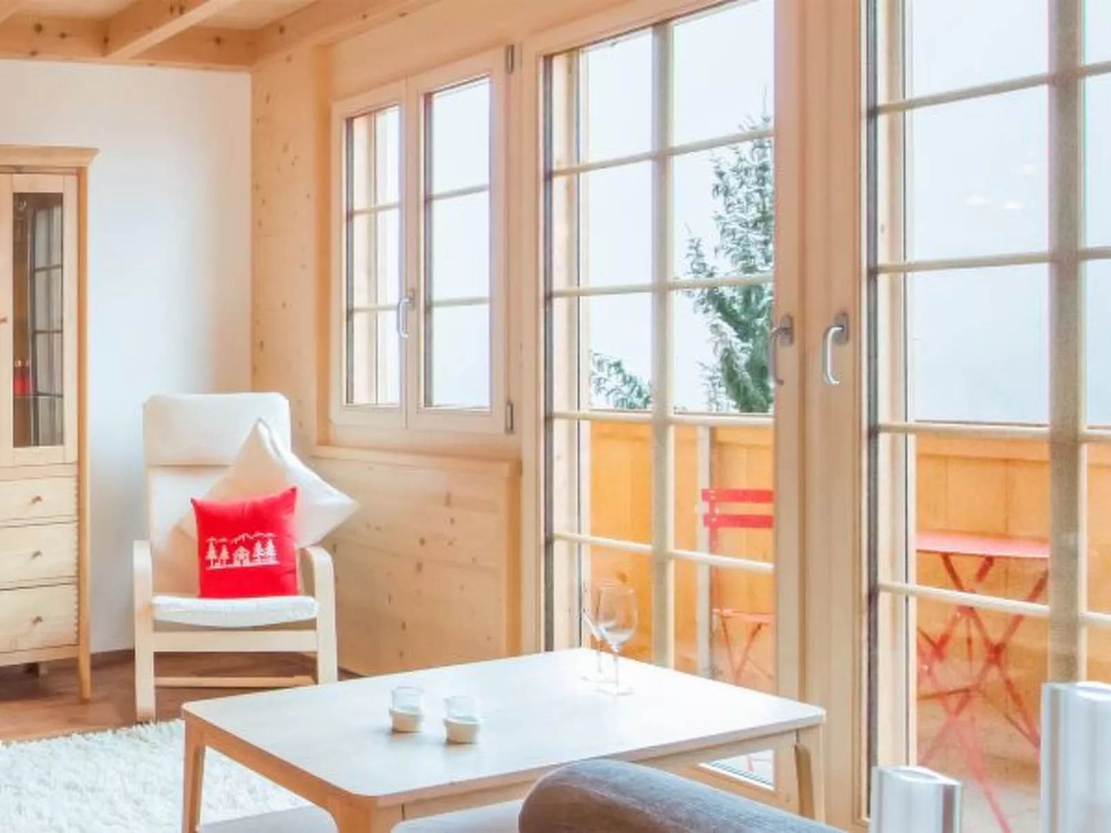 Chalet Aberot Penthouse Staubbach - Drinnen