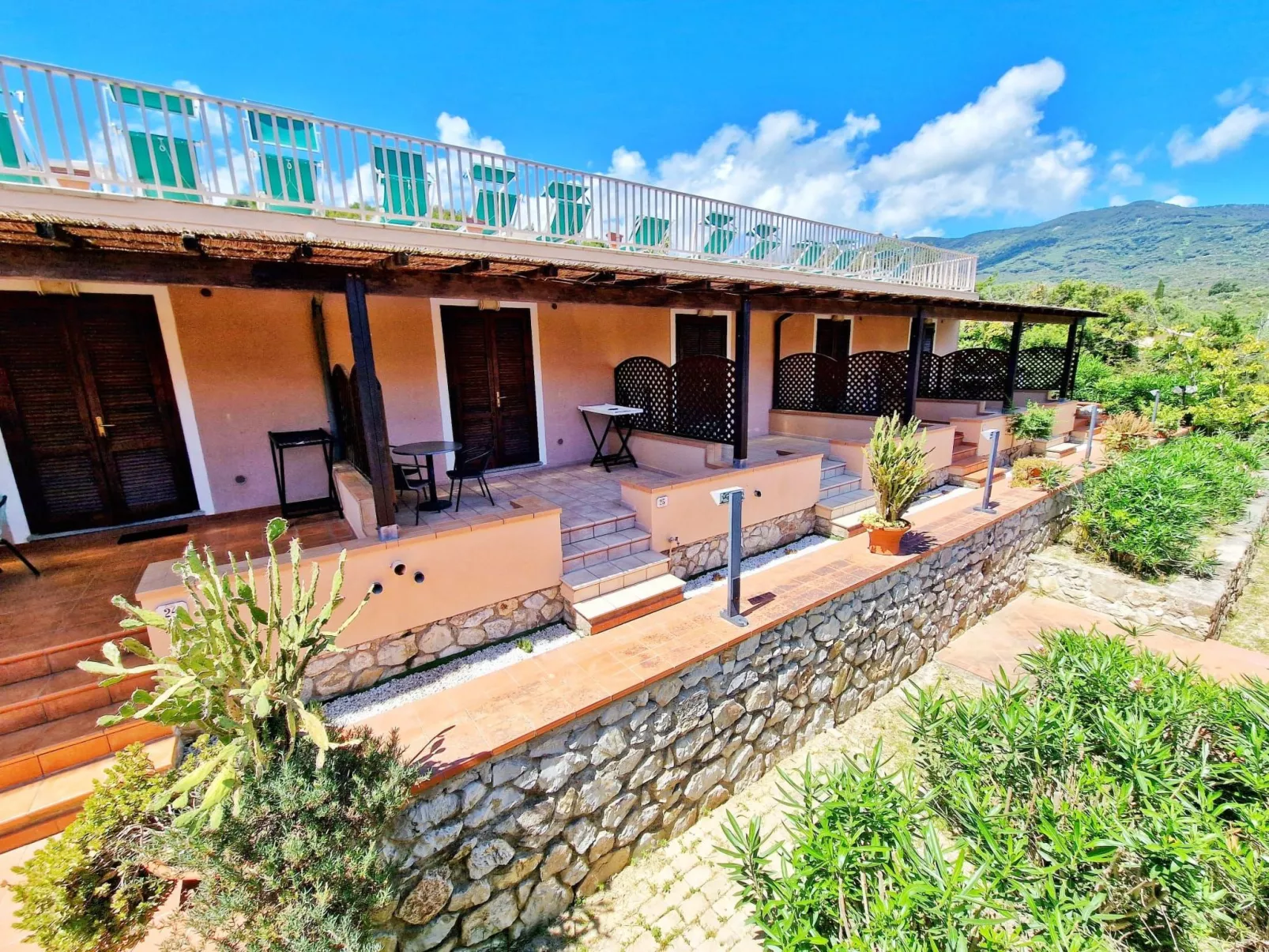 Ein-Zimmer-Wohnung 3 Betten - Dehors