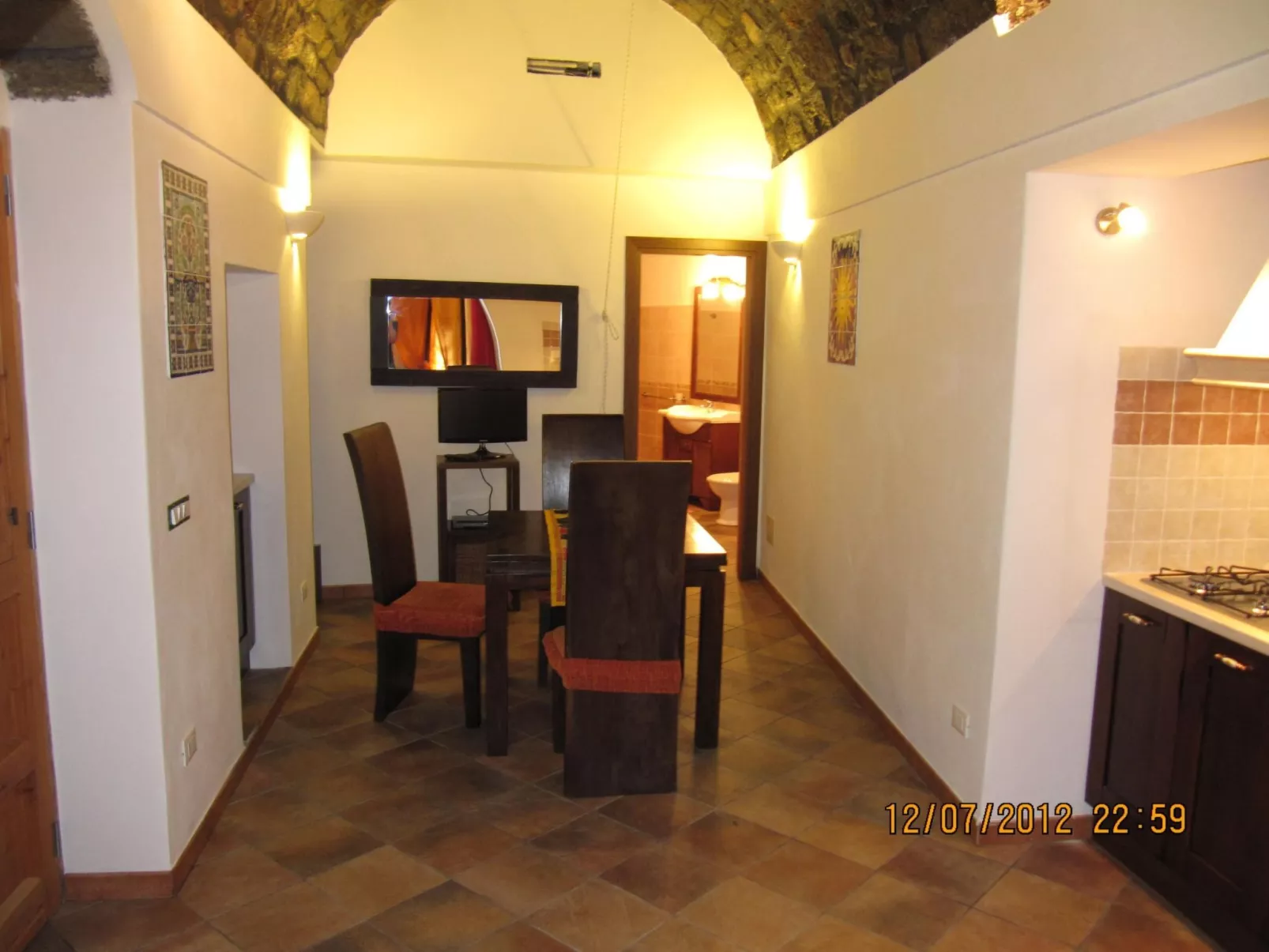 Dammuso mit Terrasse und Meerblick - Inside