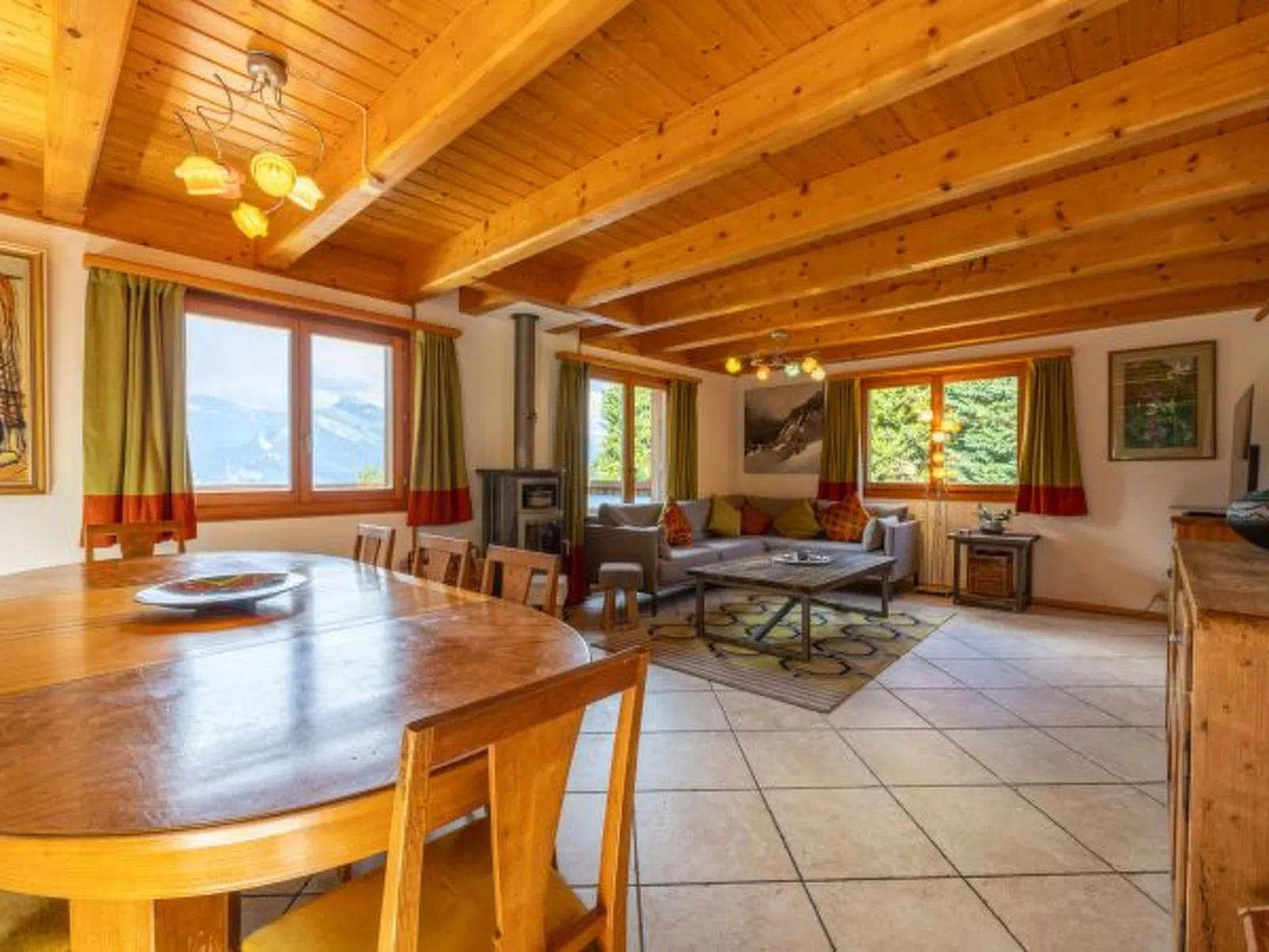 Chalet La Vue - hammam, pet friendly, amazing view - Drinnen