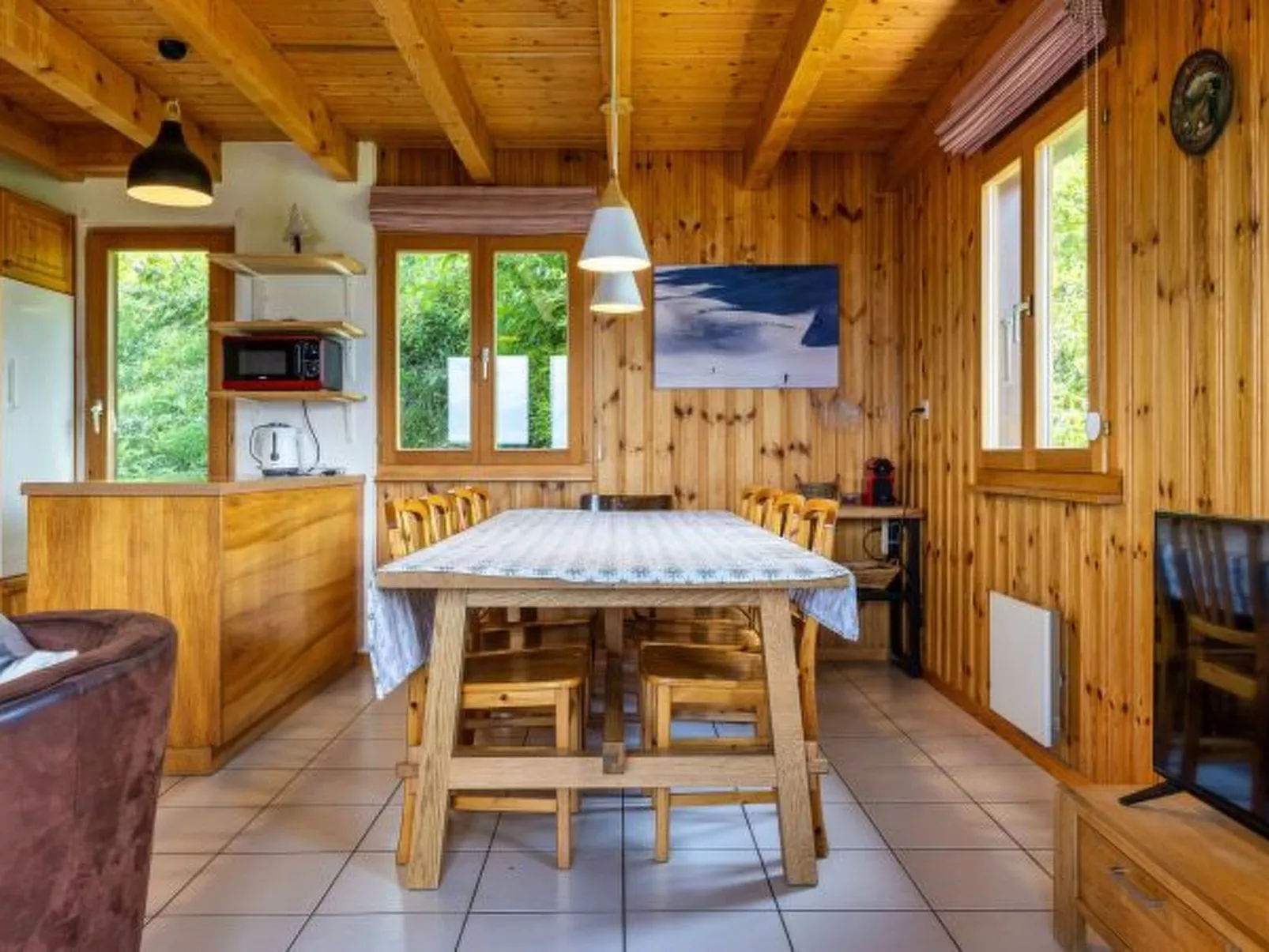 Chalet Les 2 Sabots - ski/in-out - Dedans