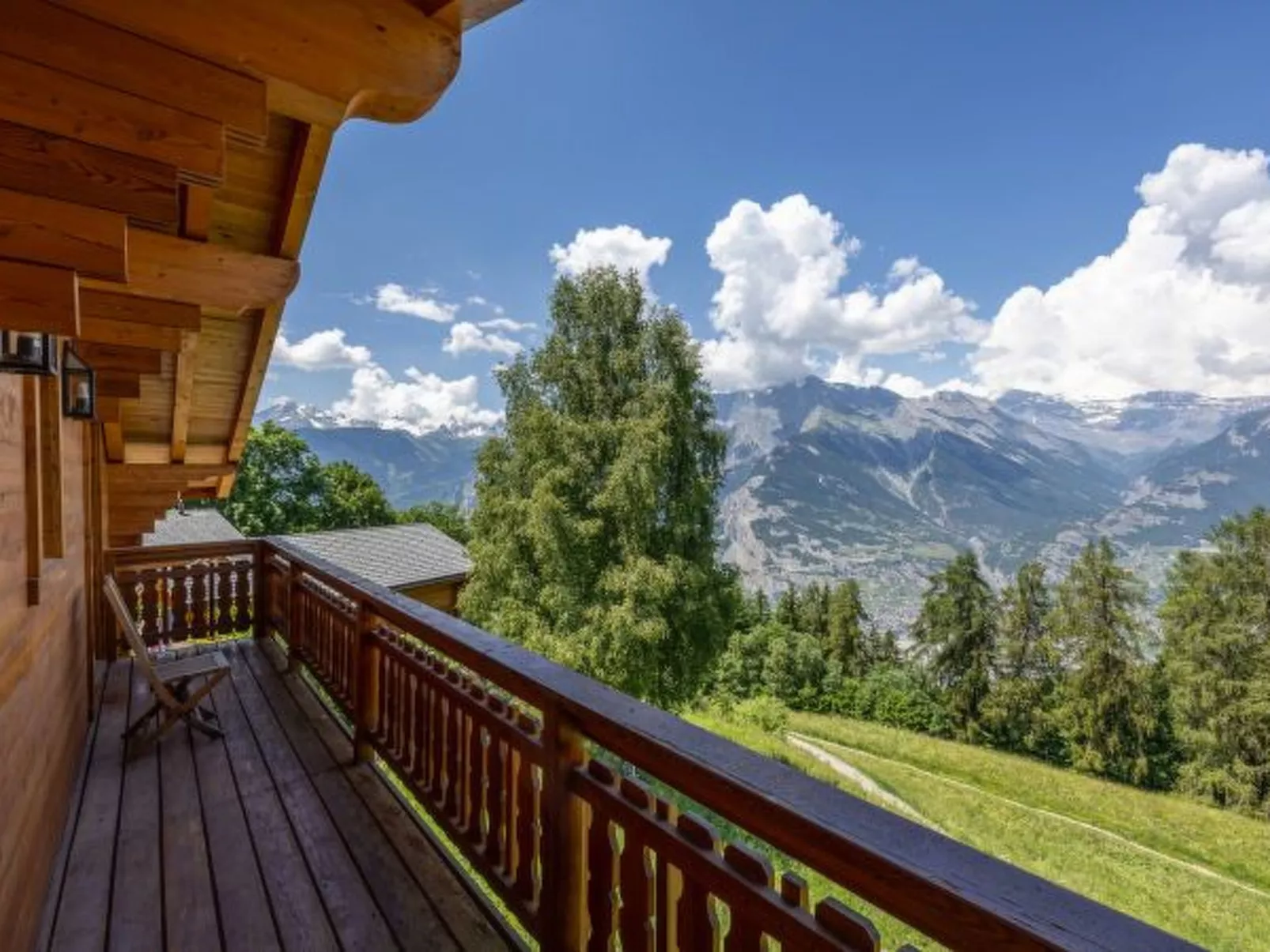 Chalet Le Papillon, sauna, 4 Vallées - Draußen