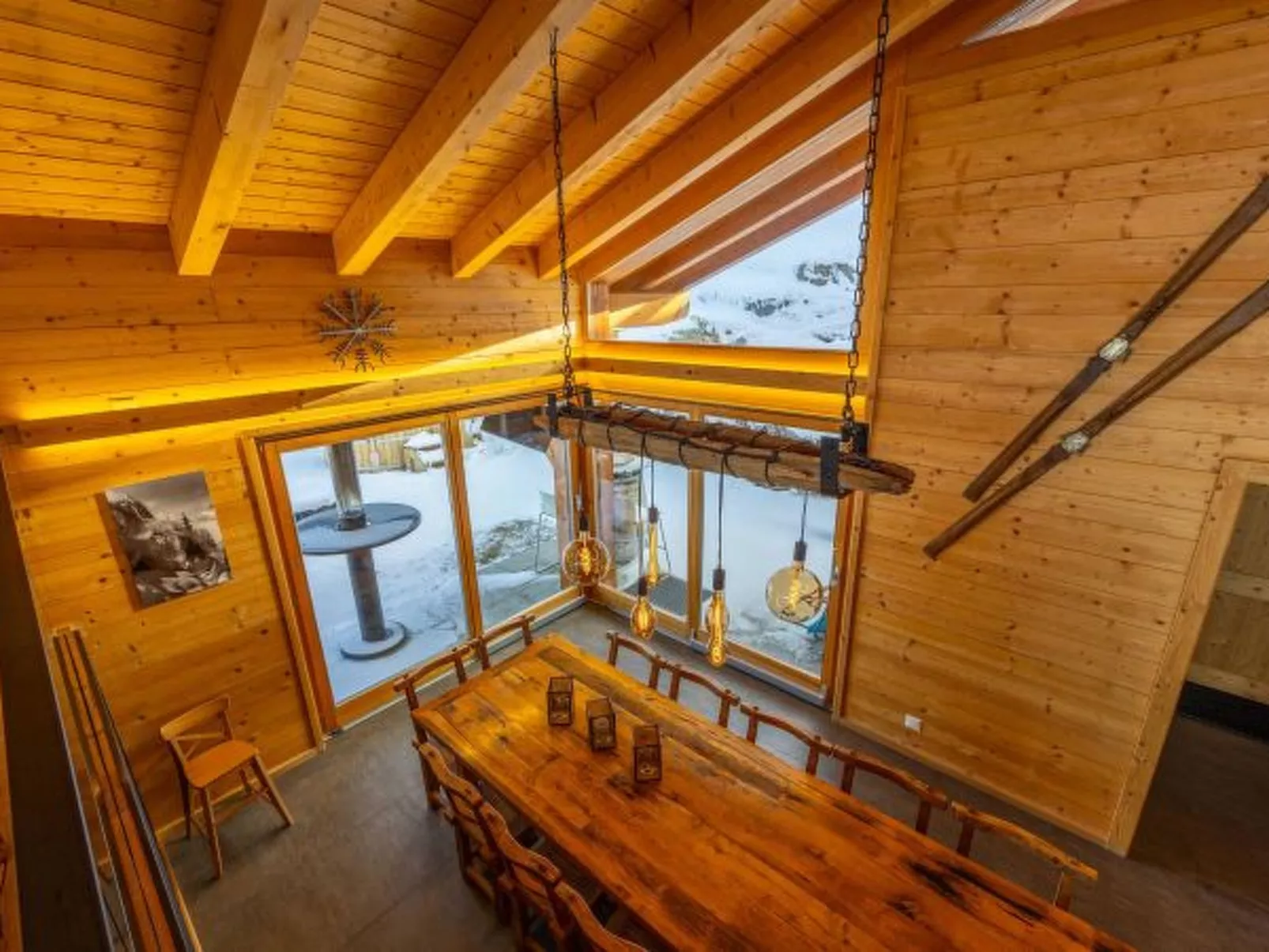 Chalet Ciel Etoilé - vue splendide - Outside