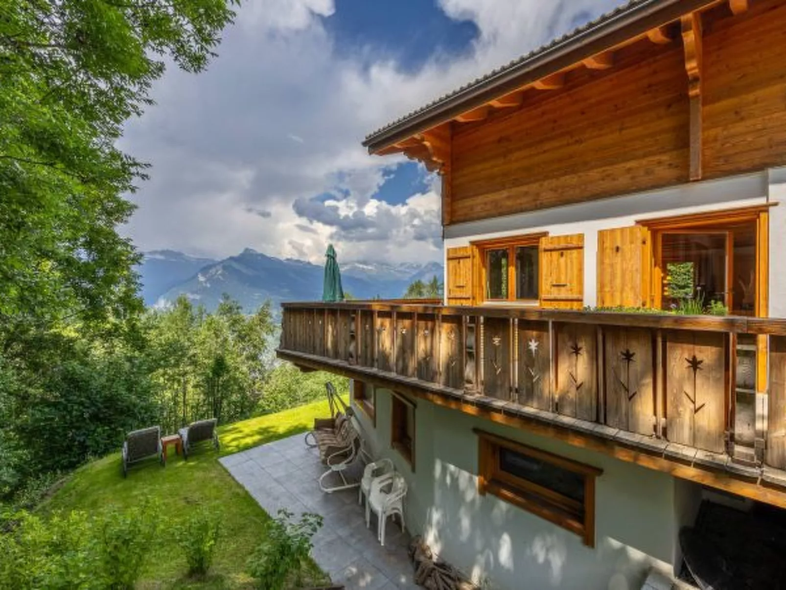 Chalet La Vue - hammam, pet friendly, amazing view - Draußen