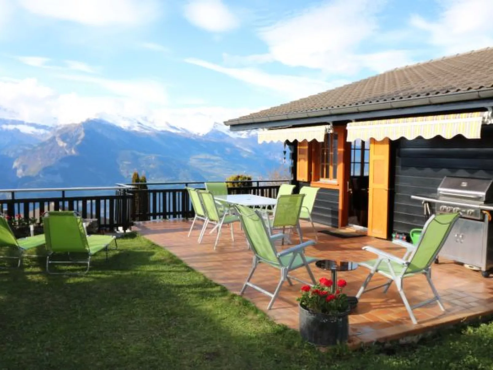 Chalet Belle Poncke Nendaz 4 Vallées - Draußen