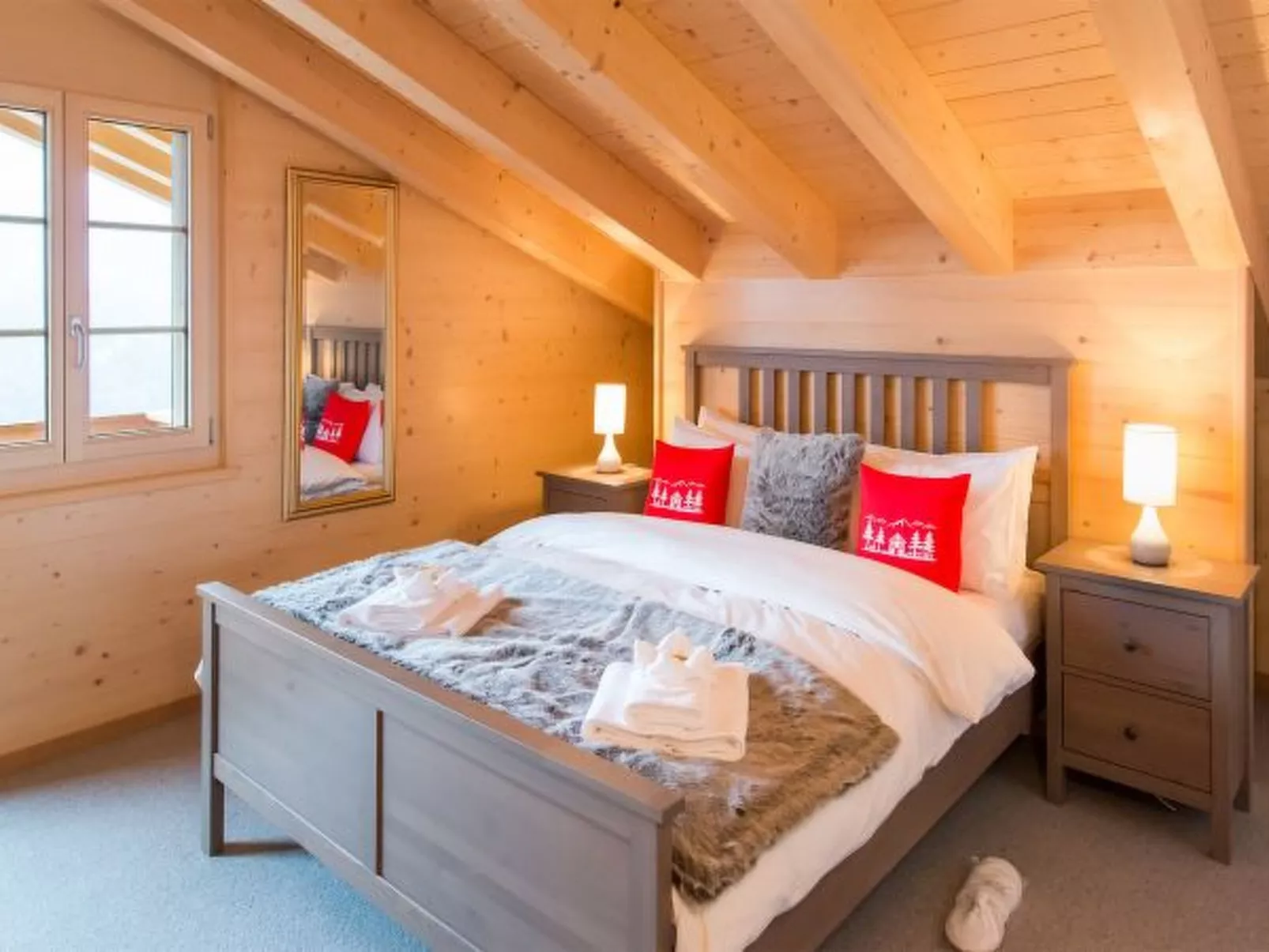 Chalet Aberot Penthouse Staubbach - Drinnen