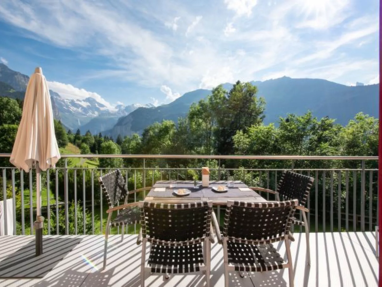 Chalet Mittaghorn Apt. 5 - Draußen