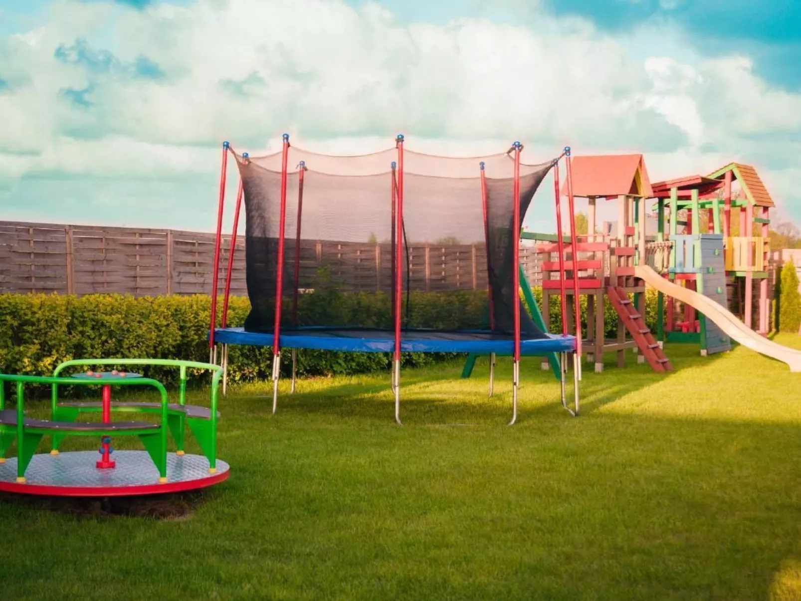 "Ferienwohnung" mitten im Grünen - Draußen