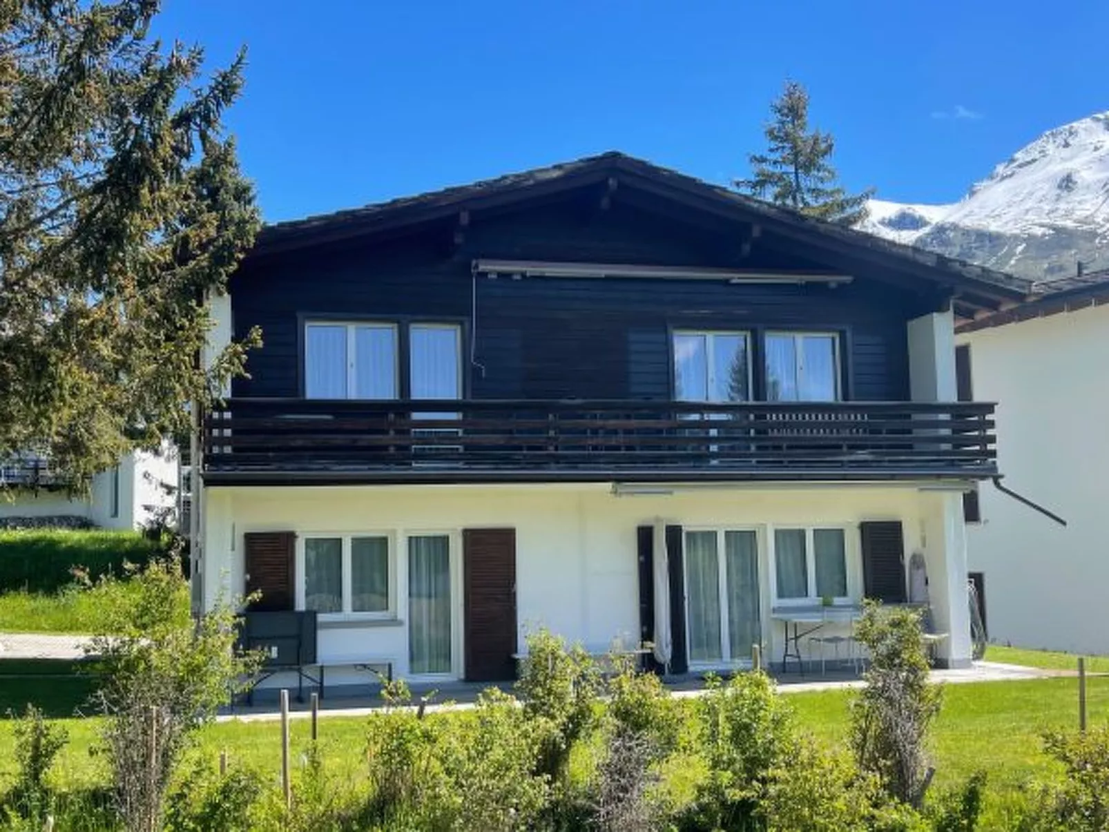 Ski in Ski out Familienunterkunft Chesa Katja Lenzerheide - Dehors