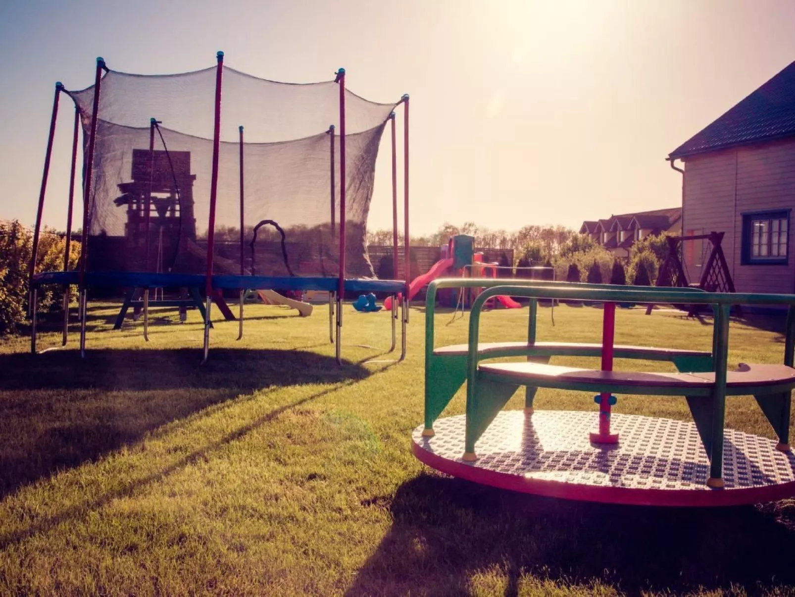 "Ferienwohnung" mitten im Grünen - Draußen