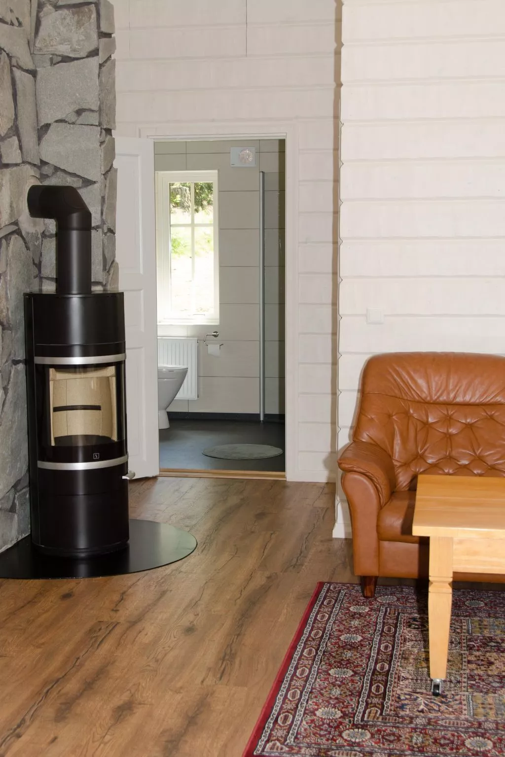 Idyllisches Schwedenhaus mit eigener Sauna - Drinnen