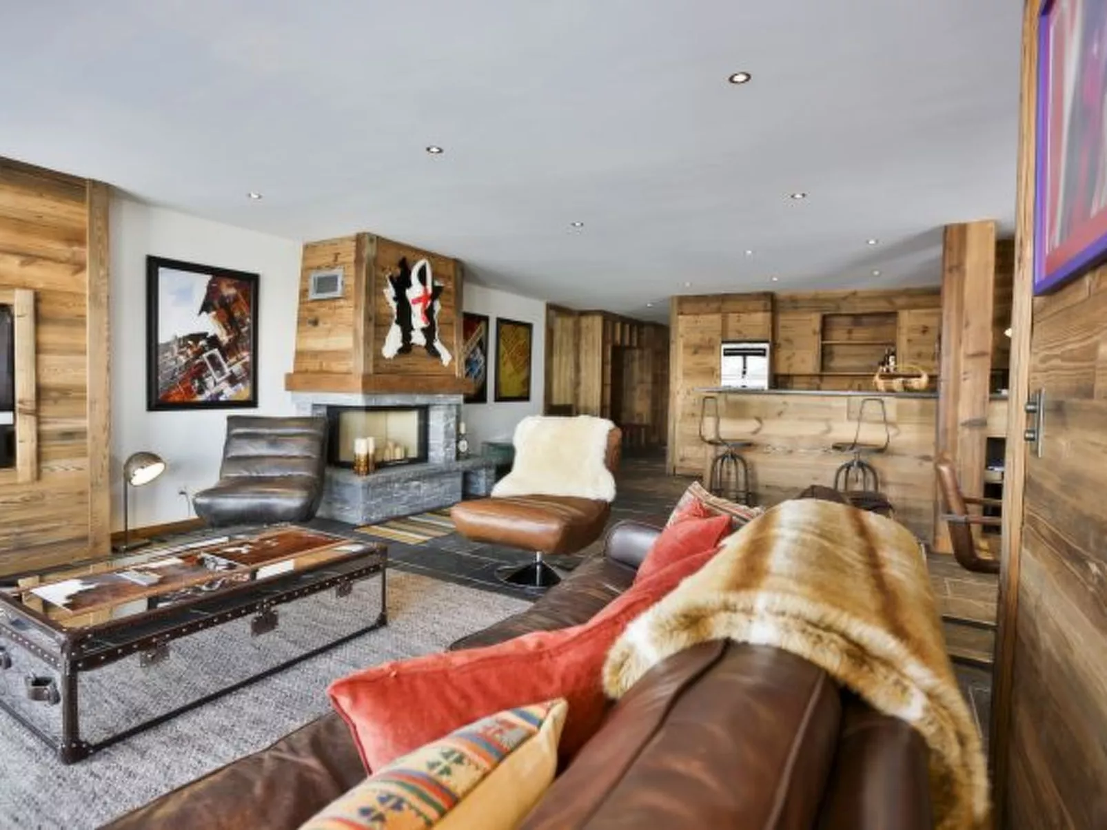 La Cordée 4 luxury ski lift  Spa access - Dedans