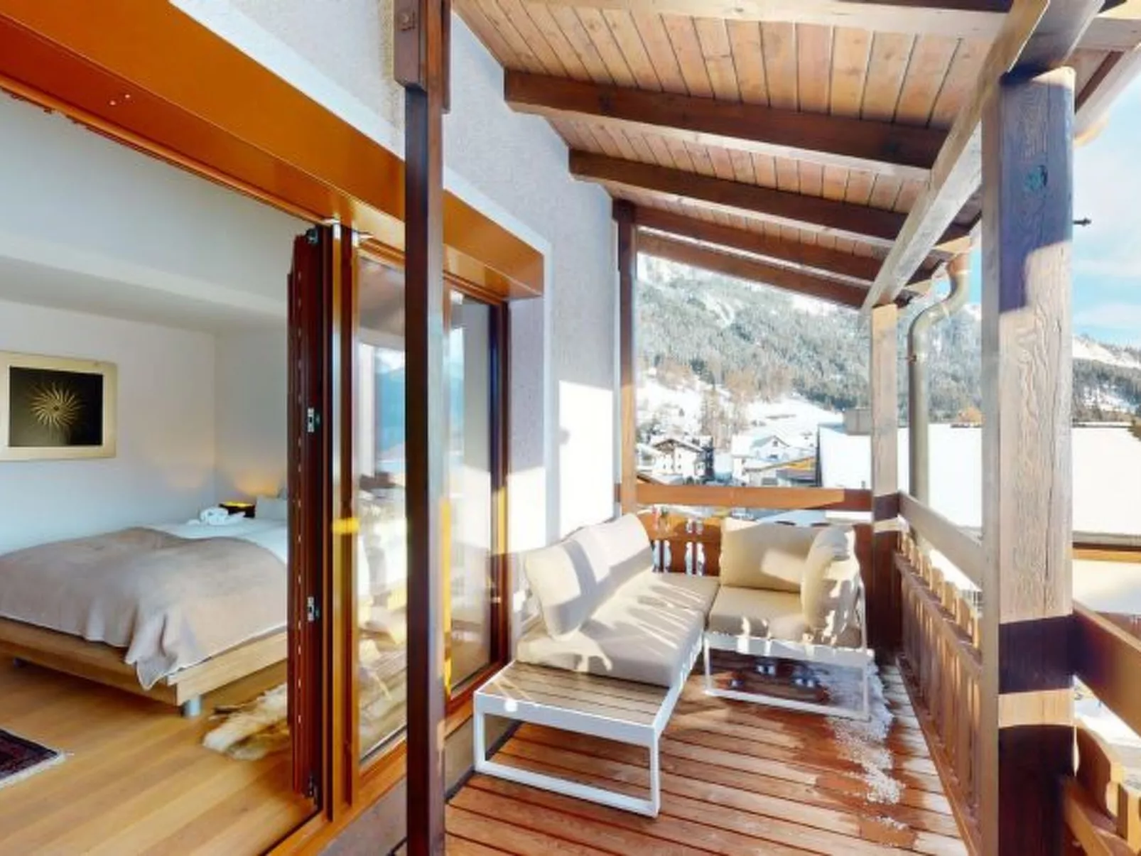 Familienunterkunft Tgampi Sot Lantsch für 6 Personen - Dedans