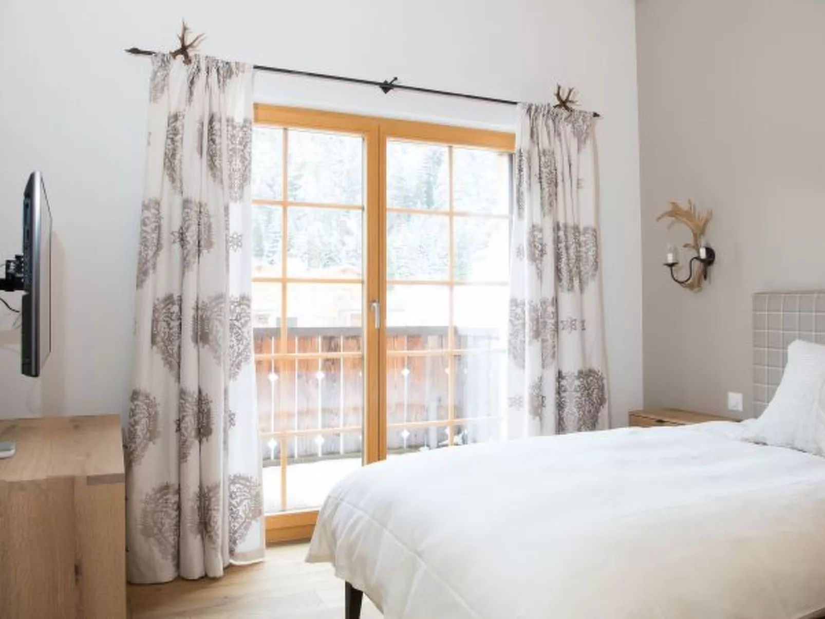 Moderne Ferienwohnung Scalottas Lenzerheide - Drinnen