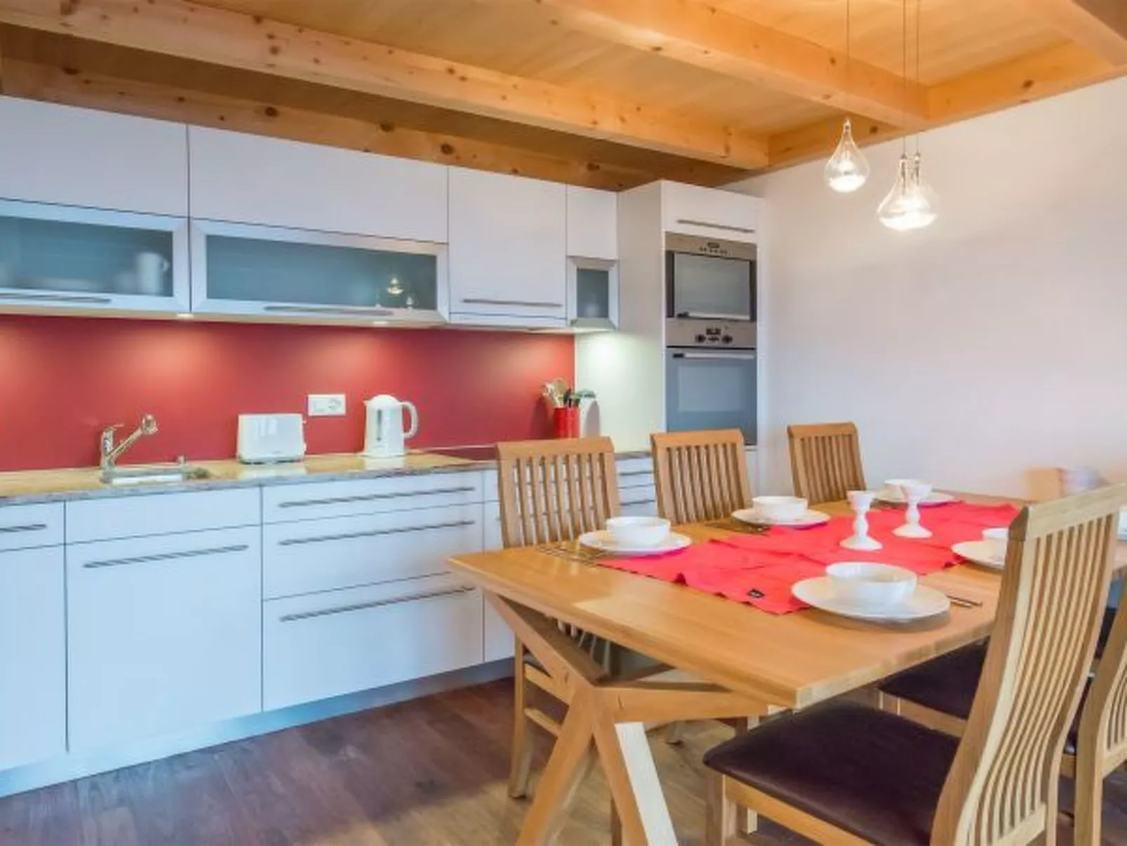 Chalet Aberot Penthouse Staubbach - Drinnen