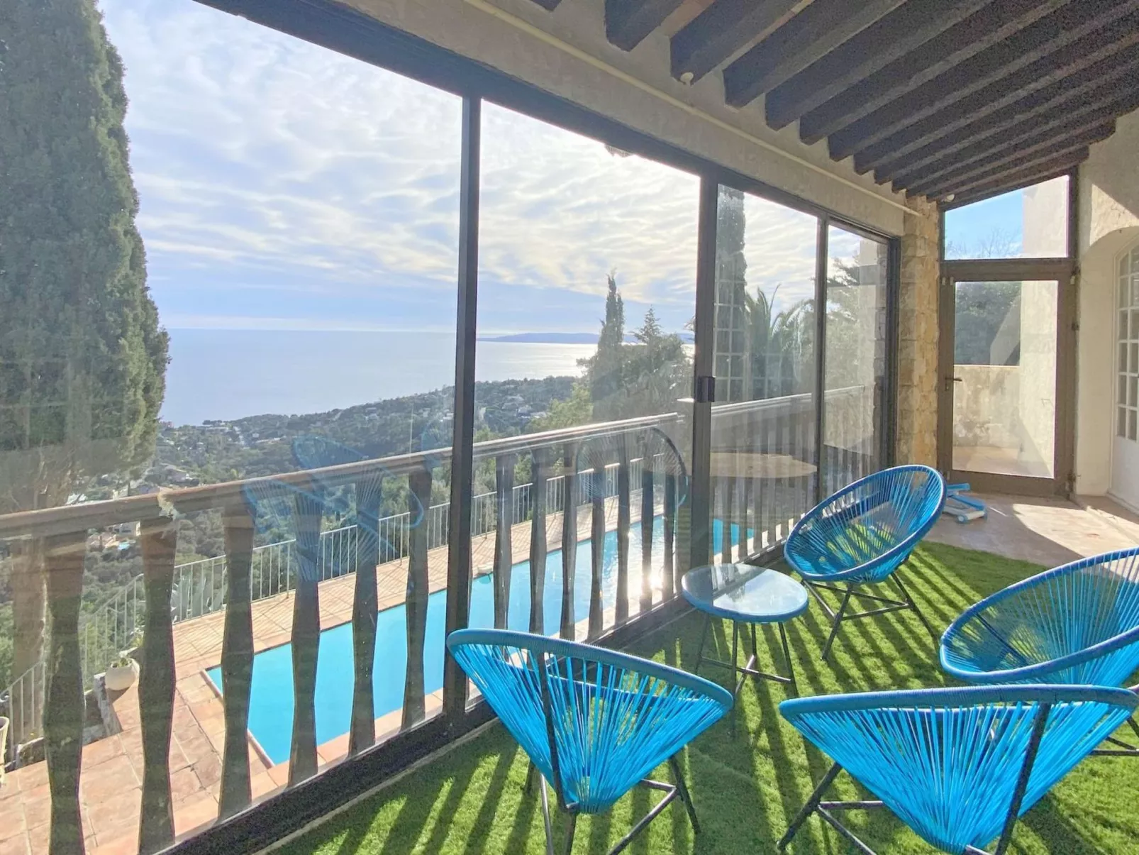 Villa T6 - 8 Personen - Privates Schwimmbad - Meerblick - Klimaanlage - Wifi - - Dehors